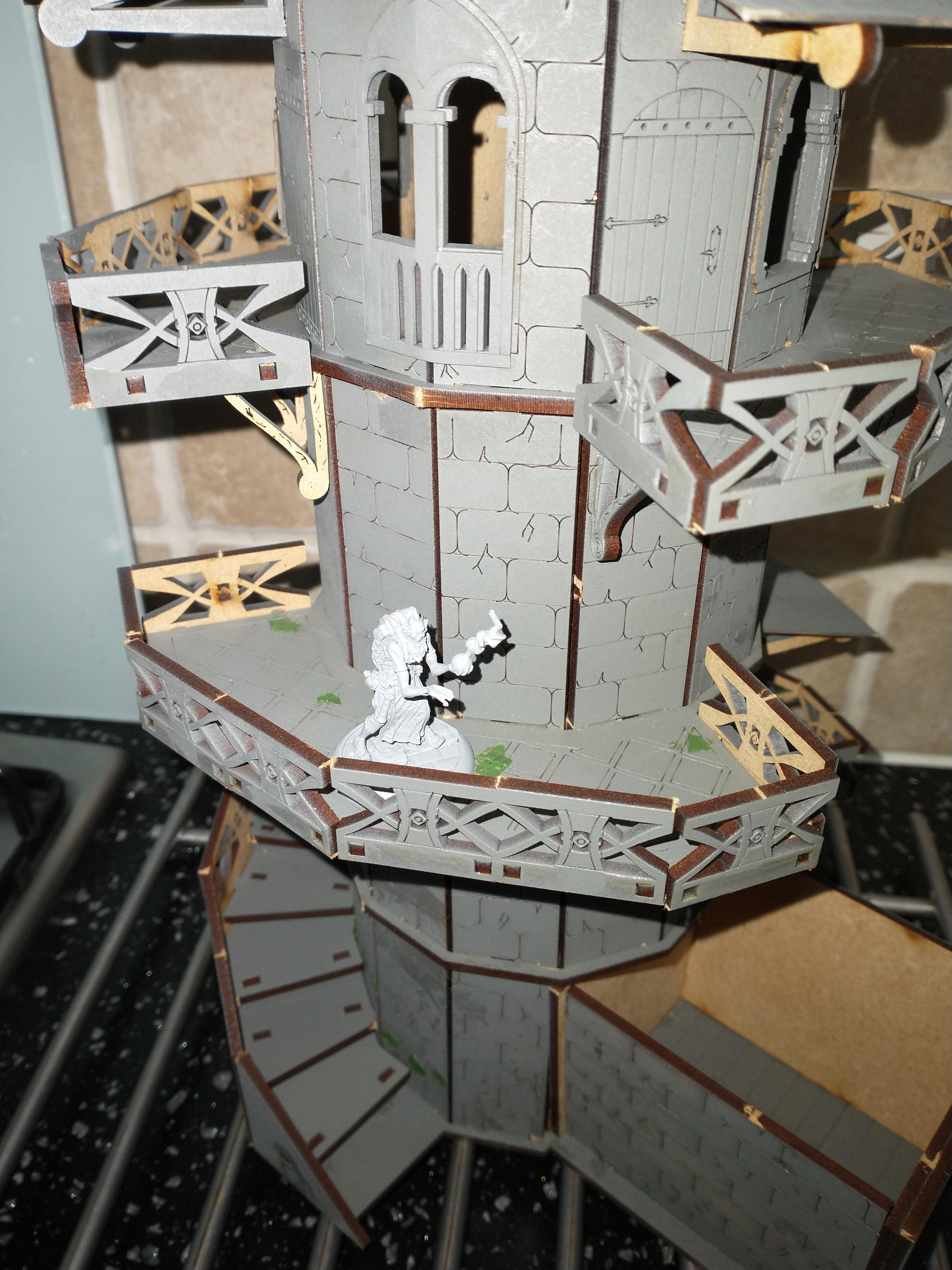 Wizard's Tower WIP scale