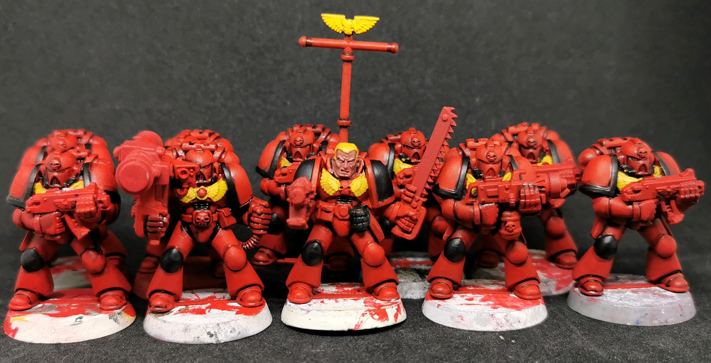 Blood Angels Tactical Squad WIP