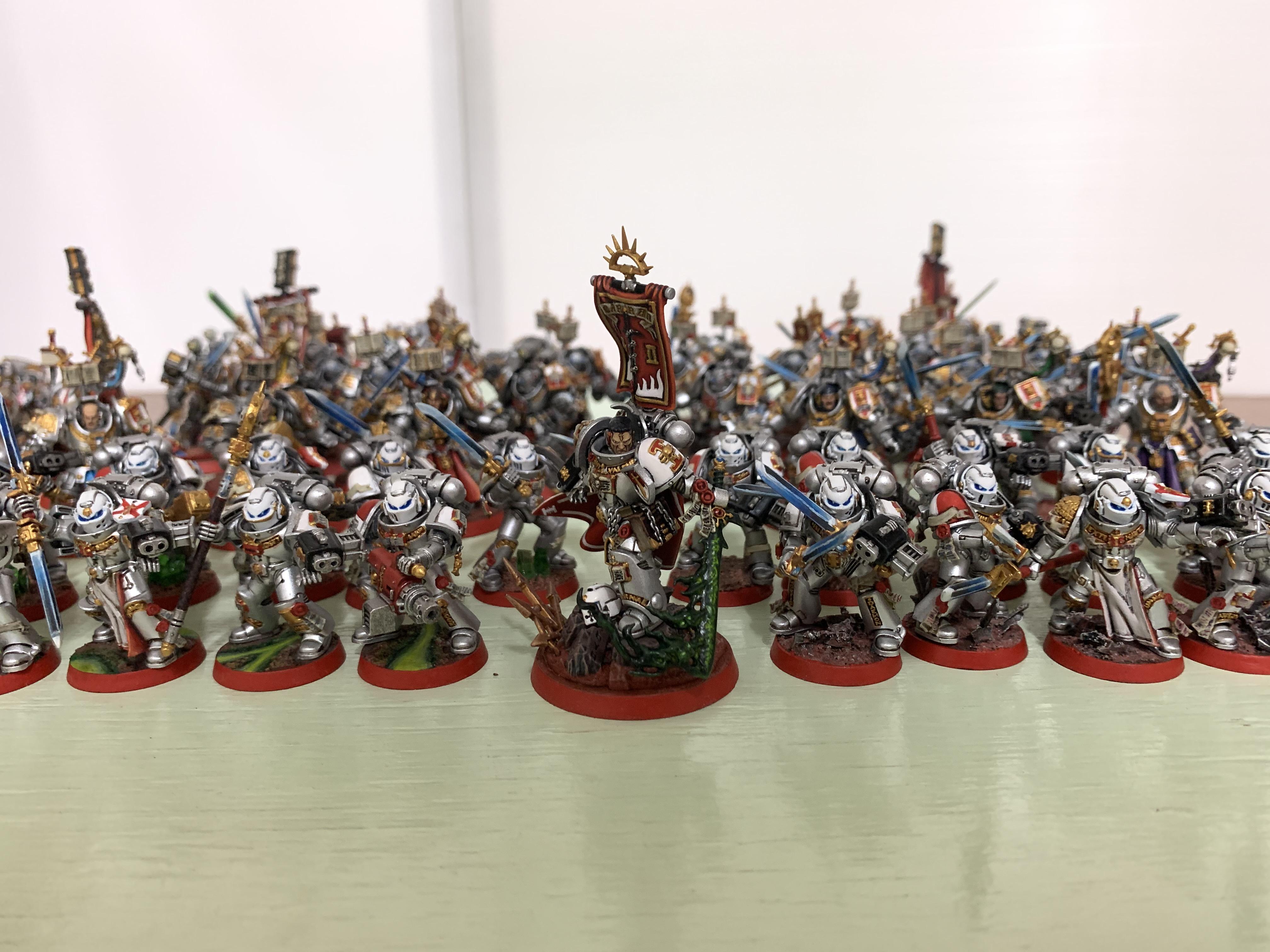 Castellan, Crowe, Falchions, Grey Knights, Halberd, Hexfire, Psycannon, Purifiers, Staff, Sword