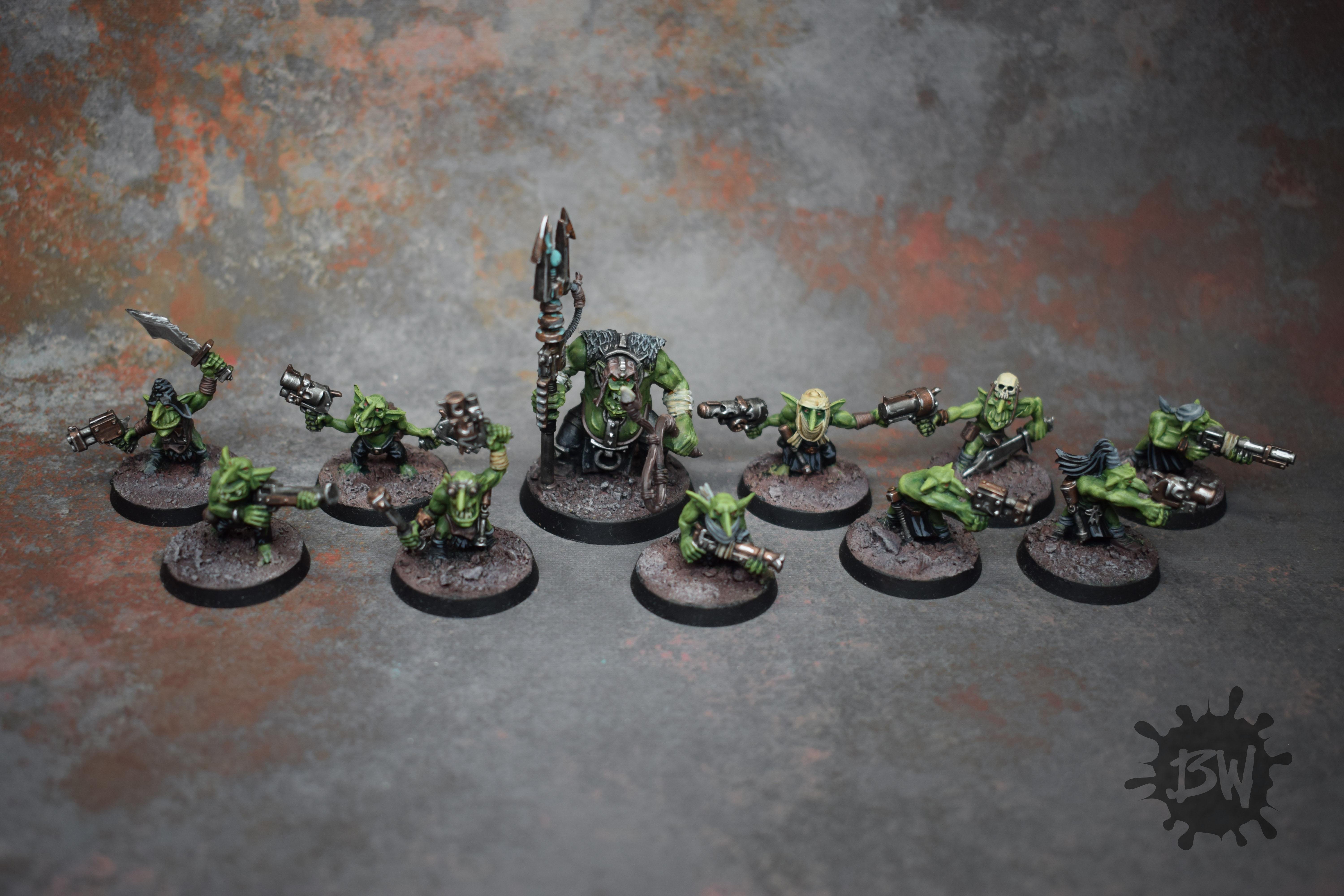 Baw Painting, Games Workshop, Gretchin, Orks, Warhammer 40,000, Xenos