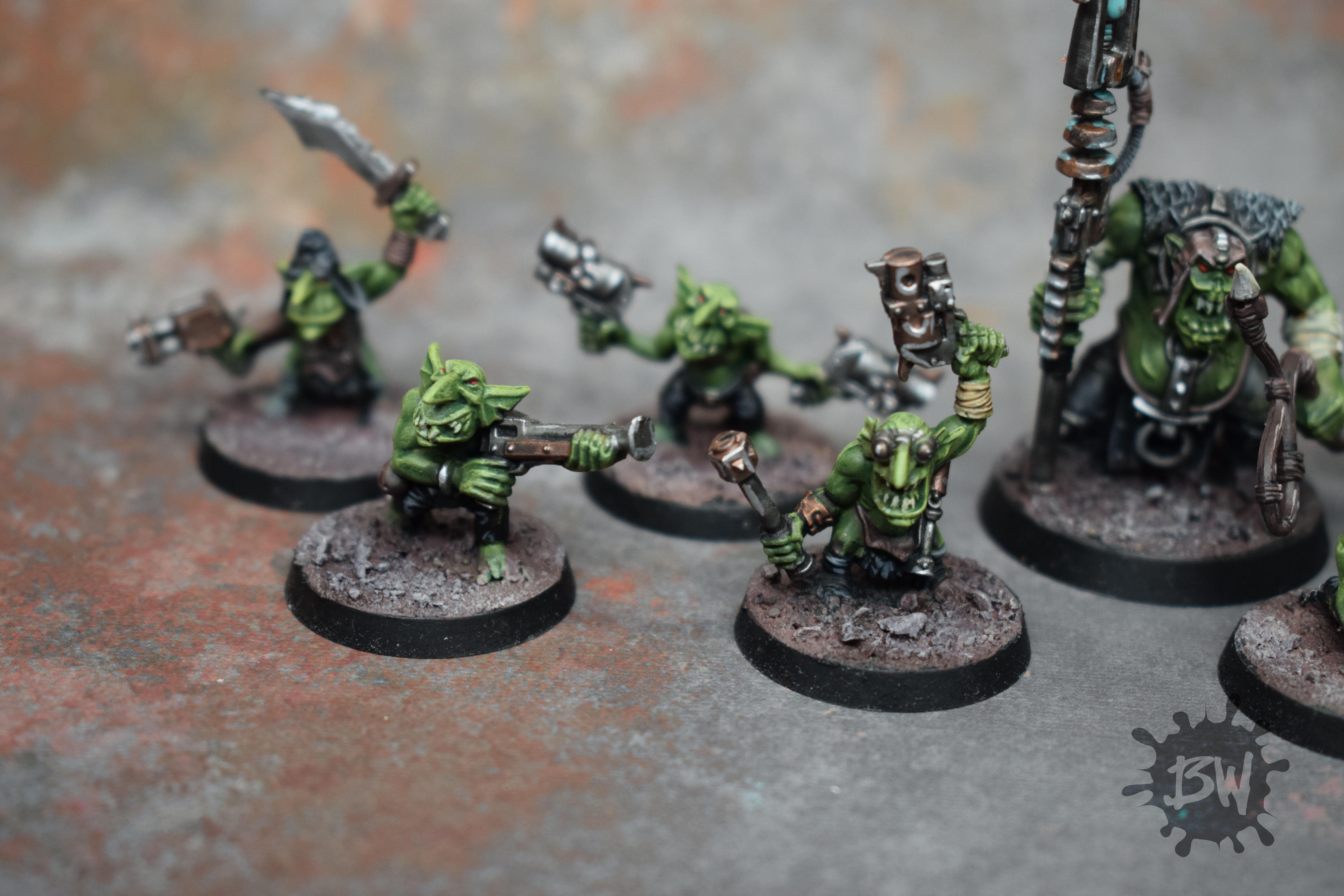 Baw Painting, Games Workshop, Gretchin, Orks, Warhammer 40,000, Xenos