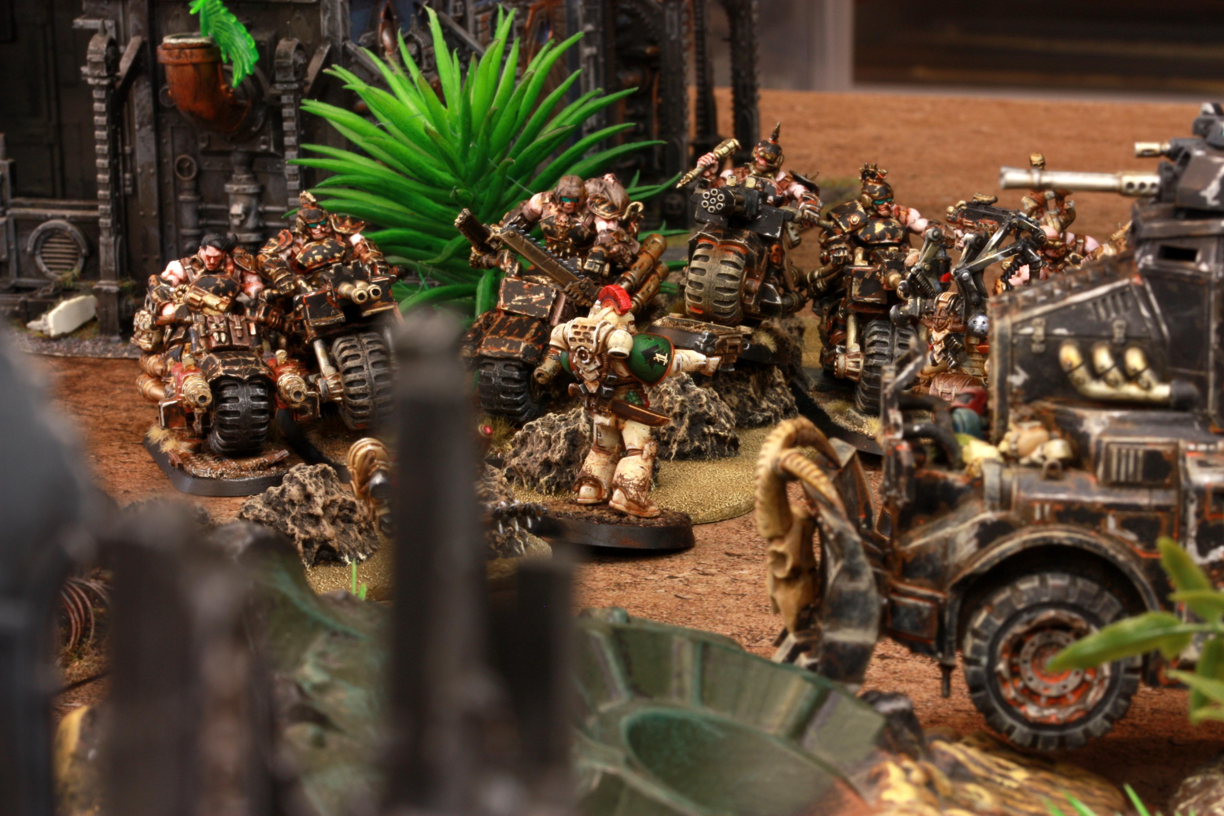 Bat Rep, Space Marines, Techno Barbarians