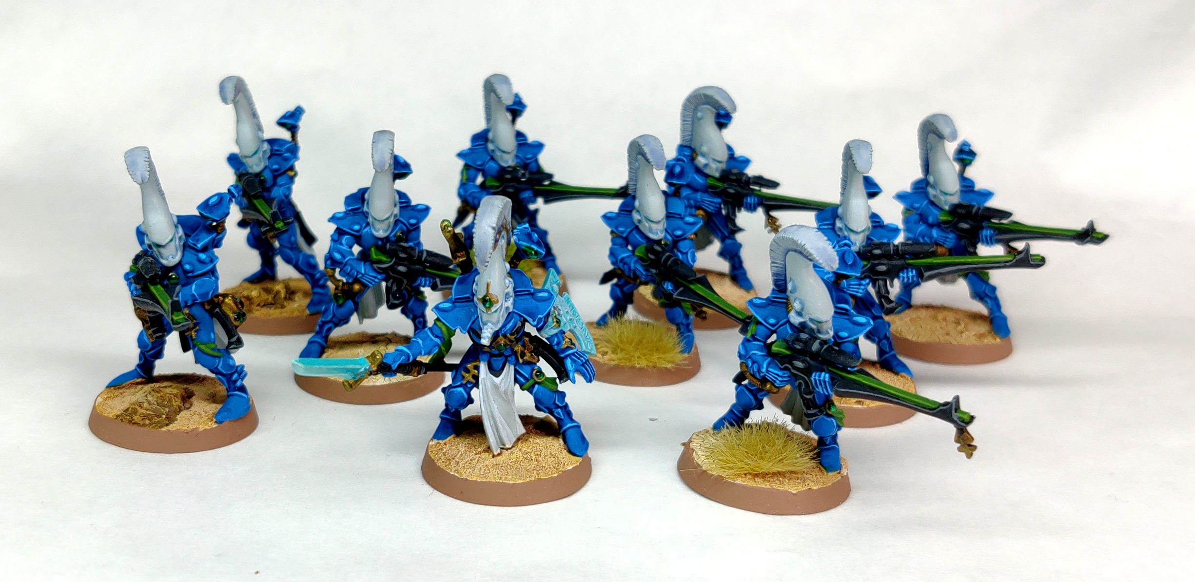 Aspect Warrior, Biel-tan, Dire Avengers, Eldar