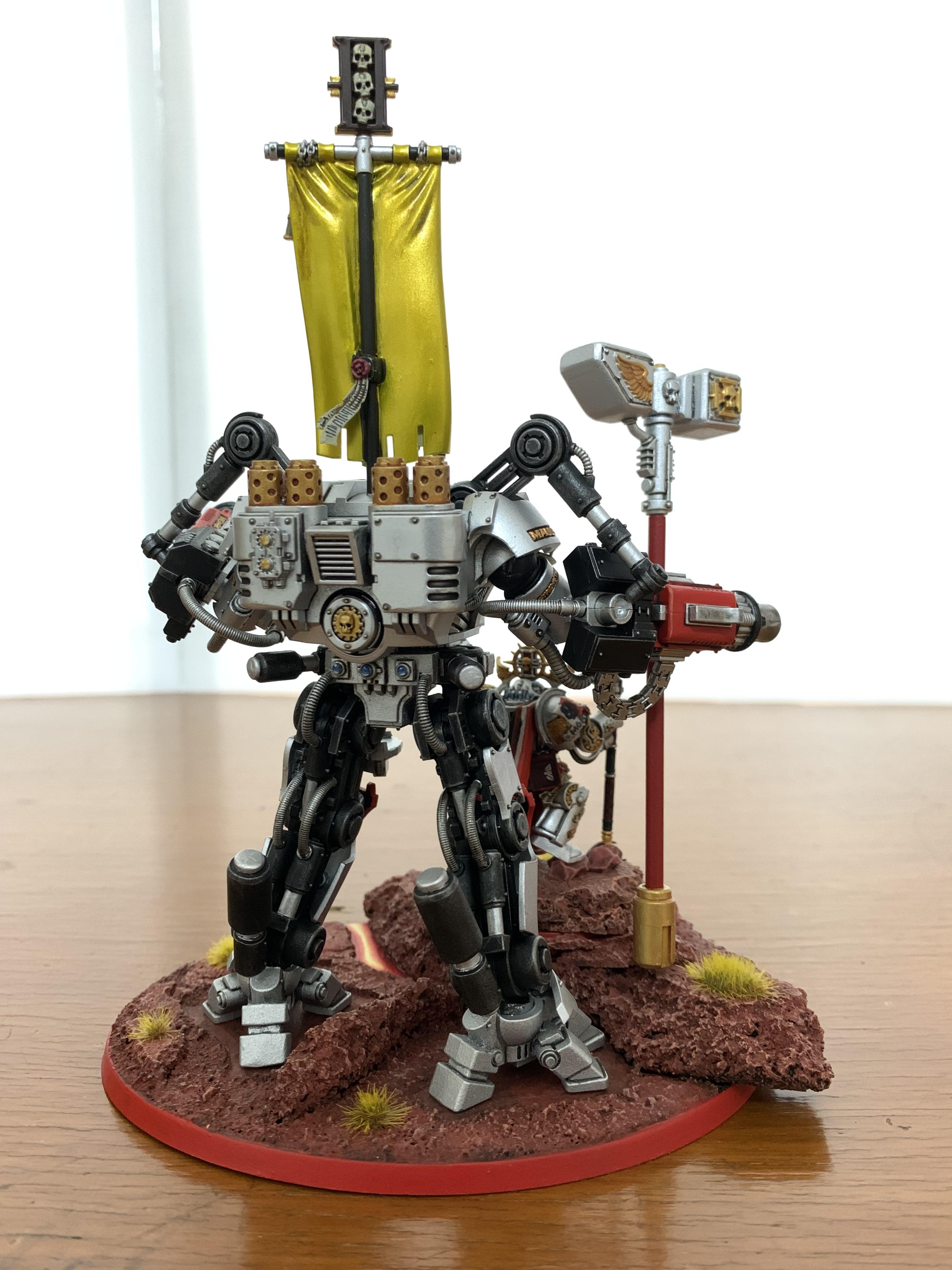 Back, Dreadknight, Grand Master, Grey Knights, Voldus