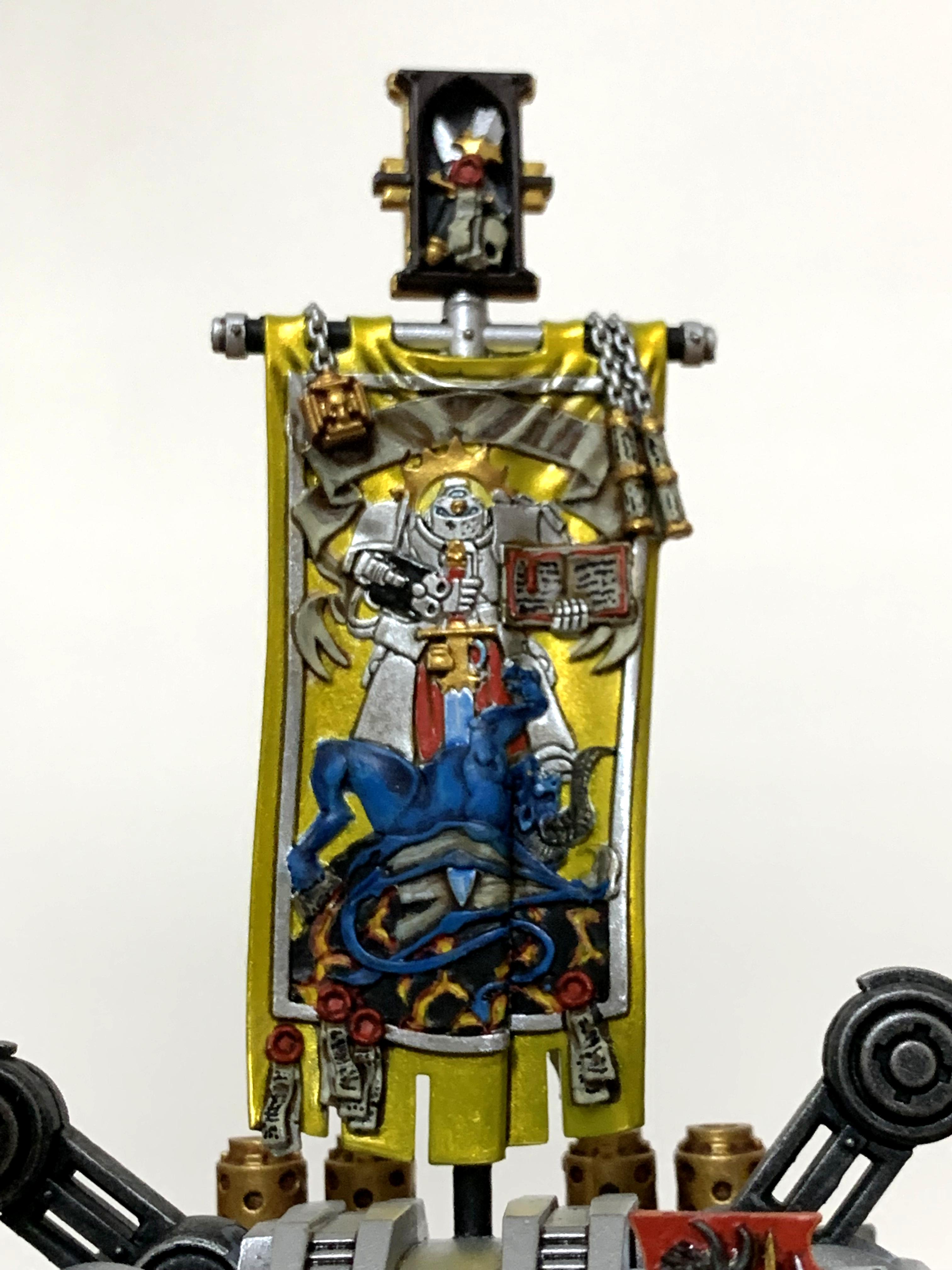 Banner, Dreadknight, Grand Master, Grey Knights