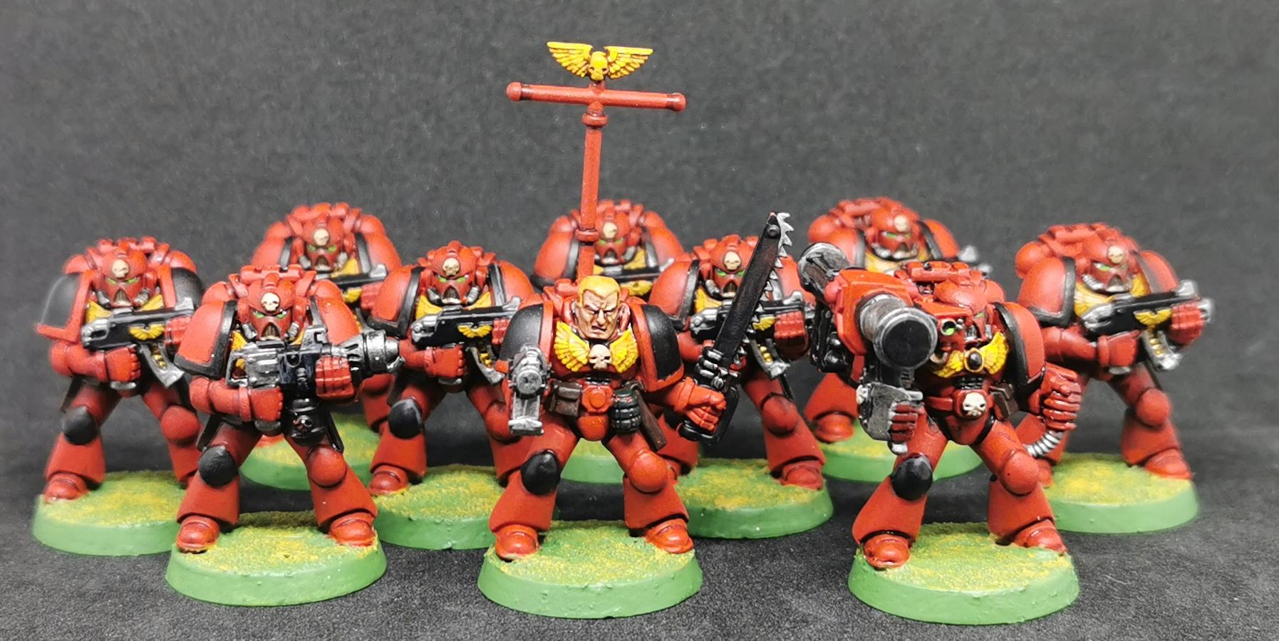 Blood Angels Tactical Squad WIP