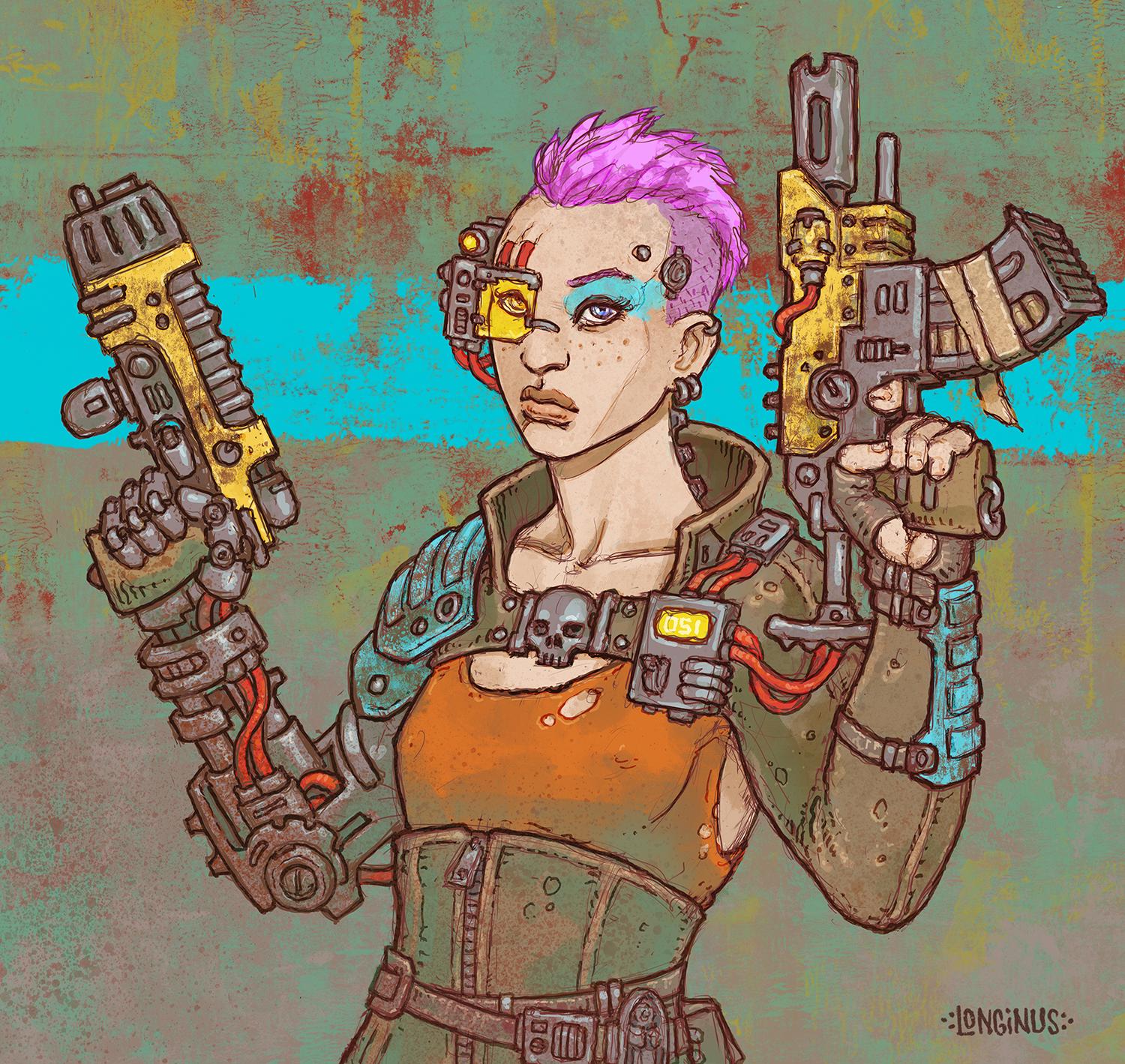 Artwork, Drawing, Escher, Illustration, Necromunda