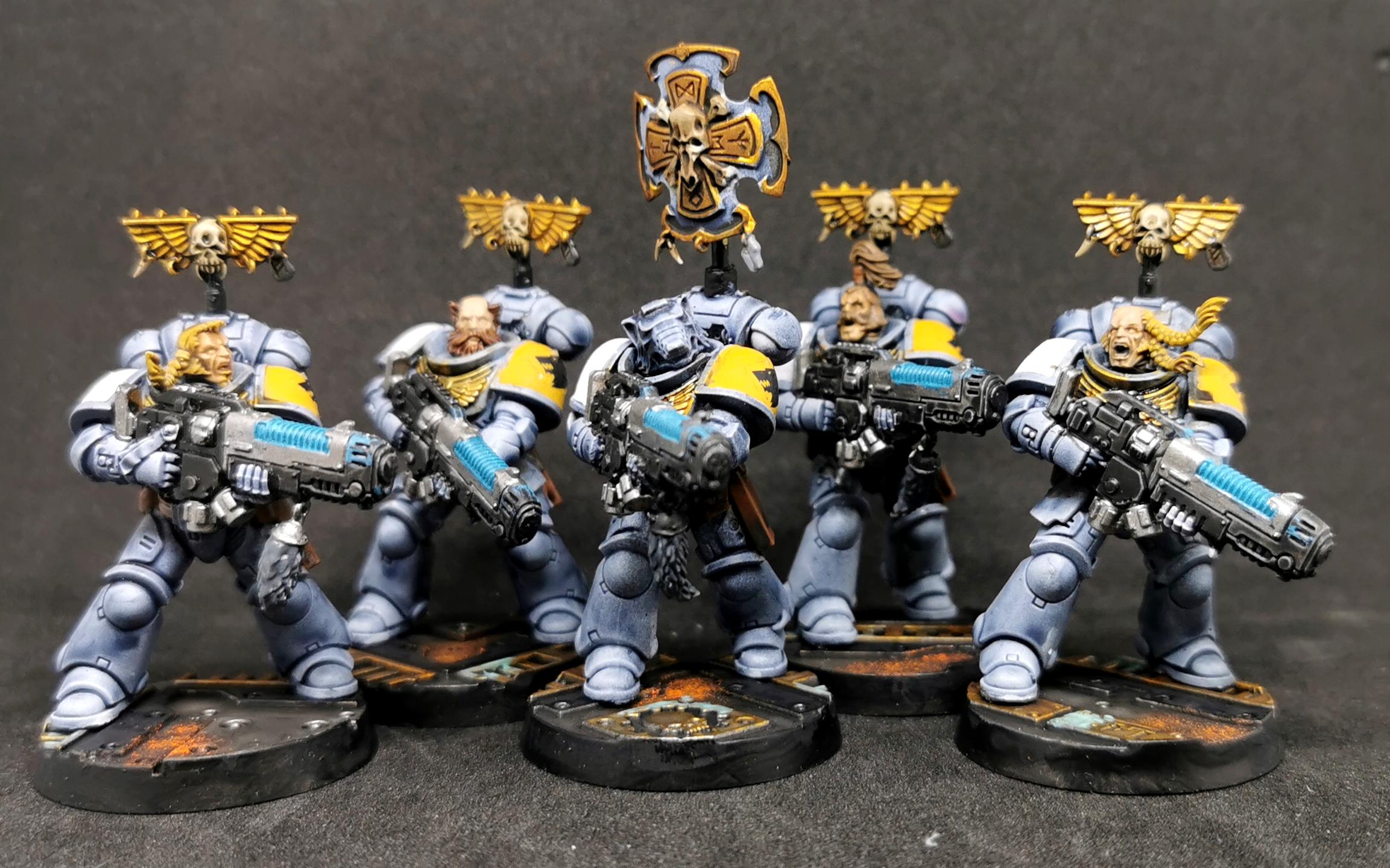 Space Wolves Hellblaster Squad