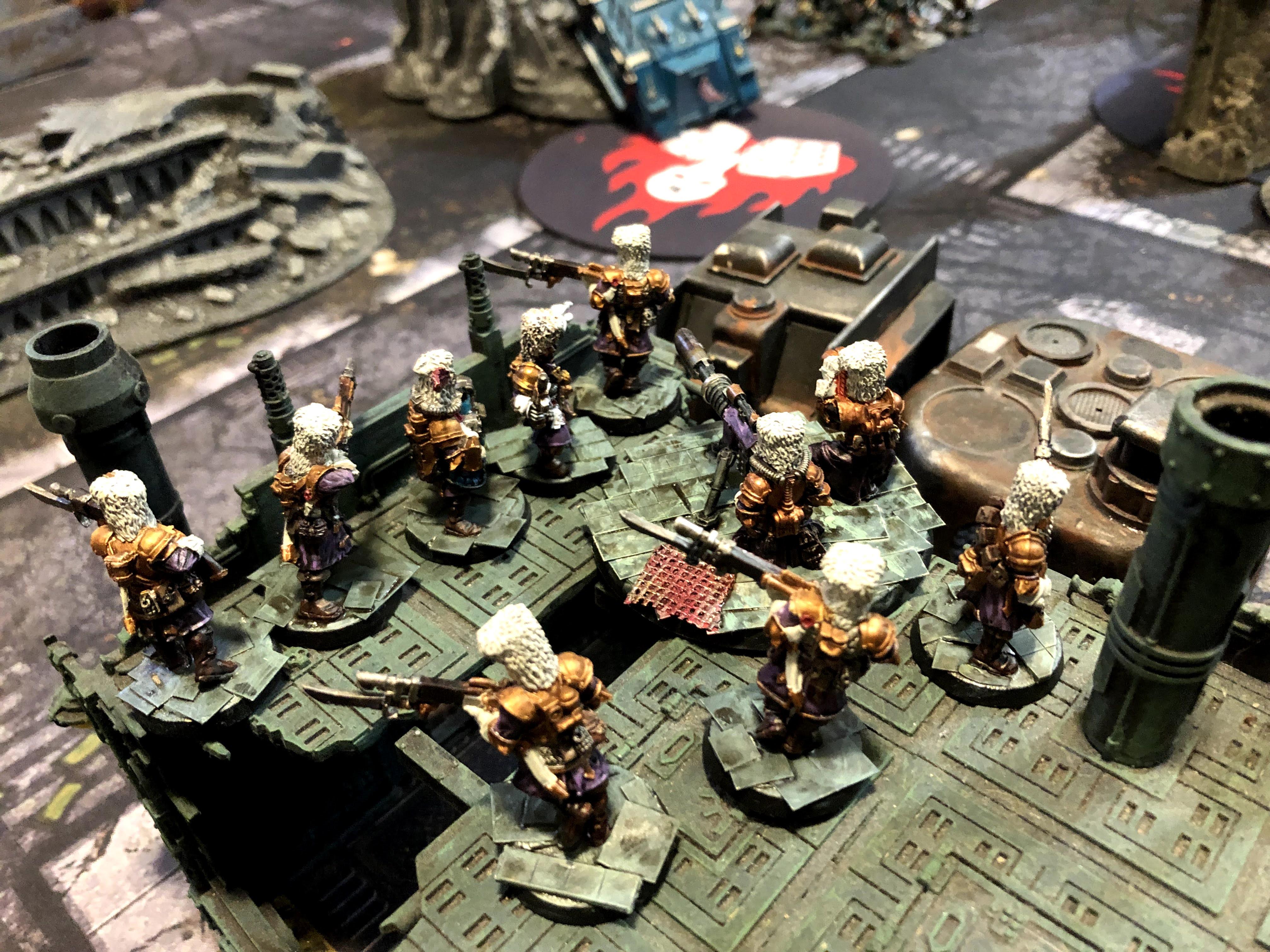 Vostroyans, Vostroyan Infantry in the Ruins