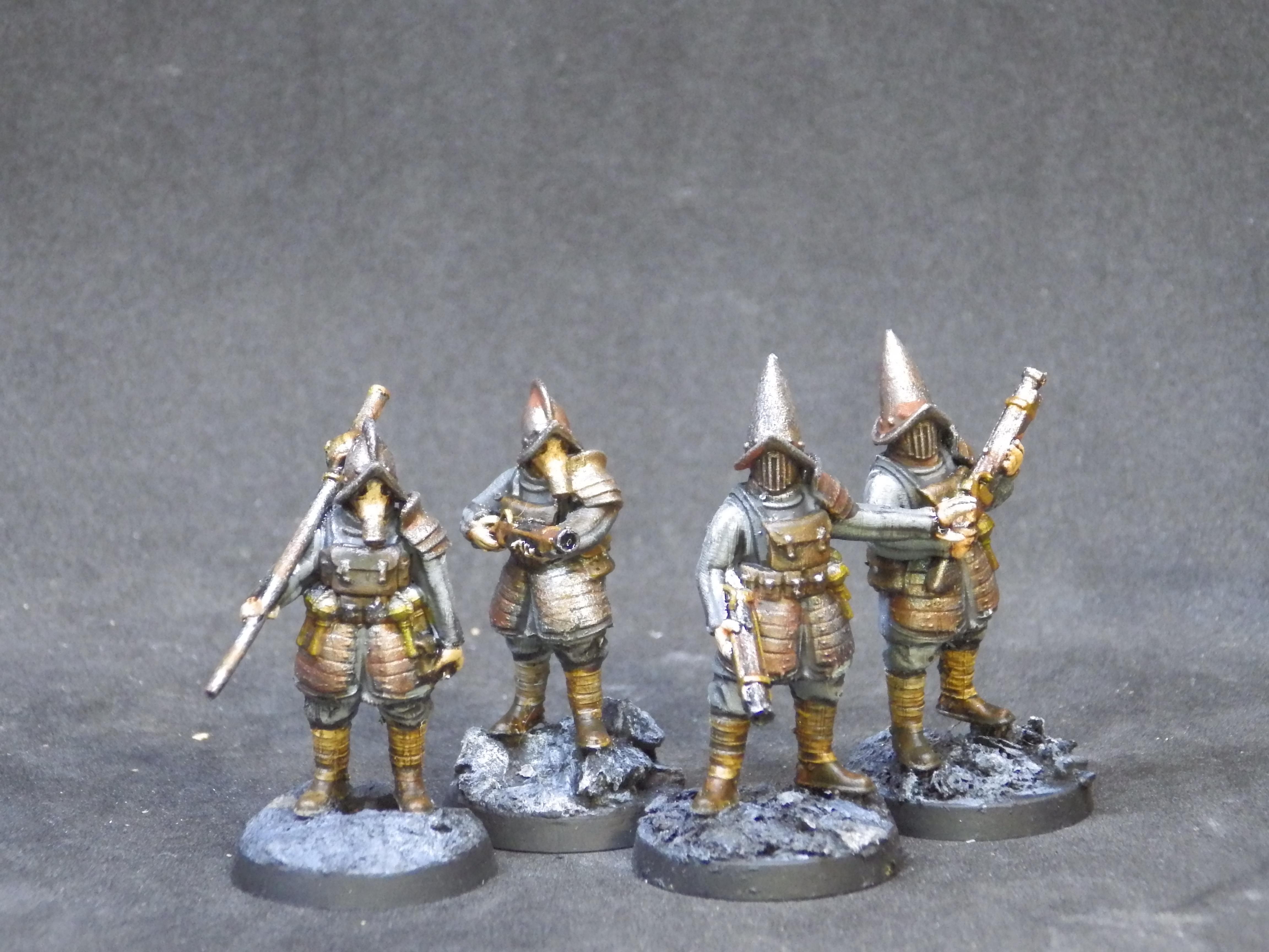 Cultist, Gas, Mask, Morion, Trooper