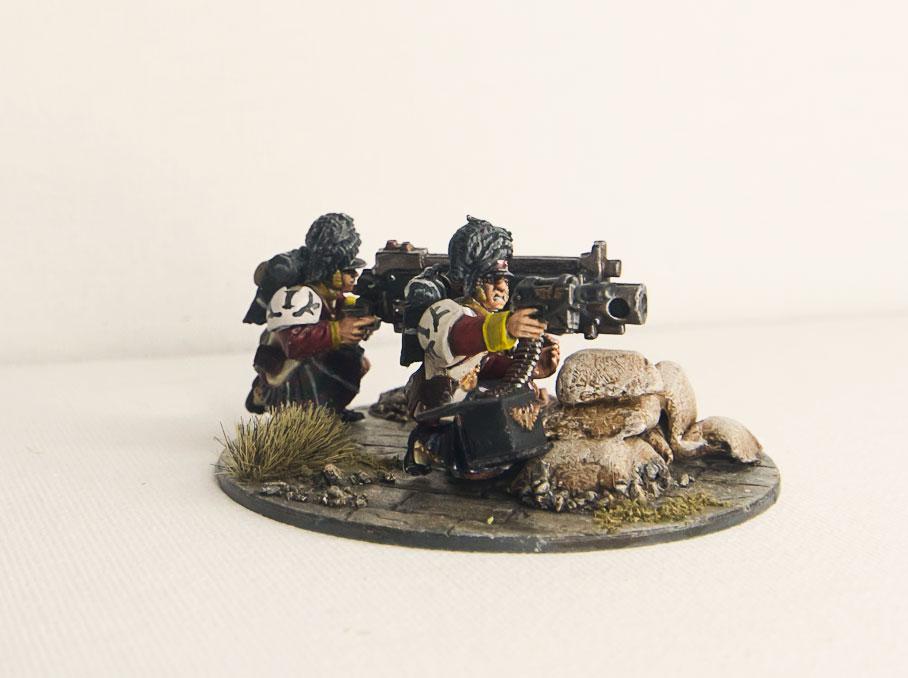 Astra Militarum, Conversion, Heavy Weapons Teams, Highland, Highlander, Imperial Guard, Kitbash, Scotland