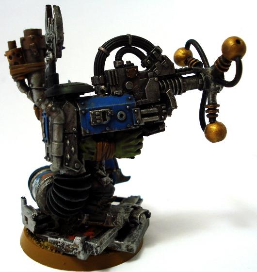 Big Mek, Custom Built, Orcs, Orks, Scratch Build, Shokk Attack Gun