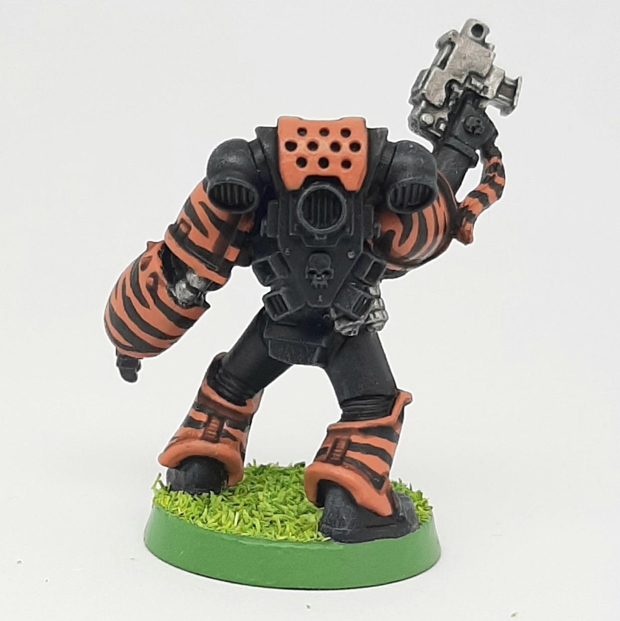 Adeptus, Astartes, Camouflage, Conversion, Custom, Fighting, Forest, Jungle, Kitbash, Space, Space Marines, Tigers, Veda