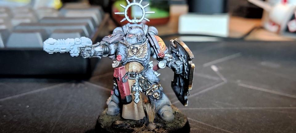 Primaris Bladeguard Lieutenant WIP