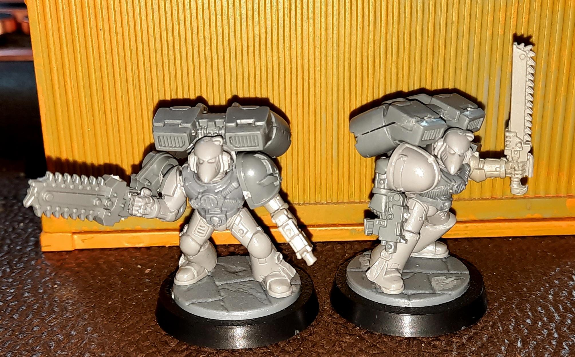 Assault Squad, Space Marines, Work In Progress