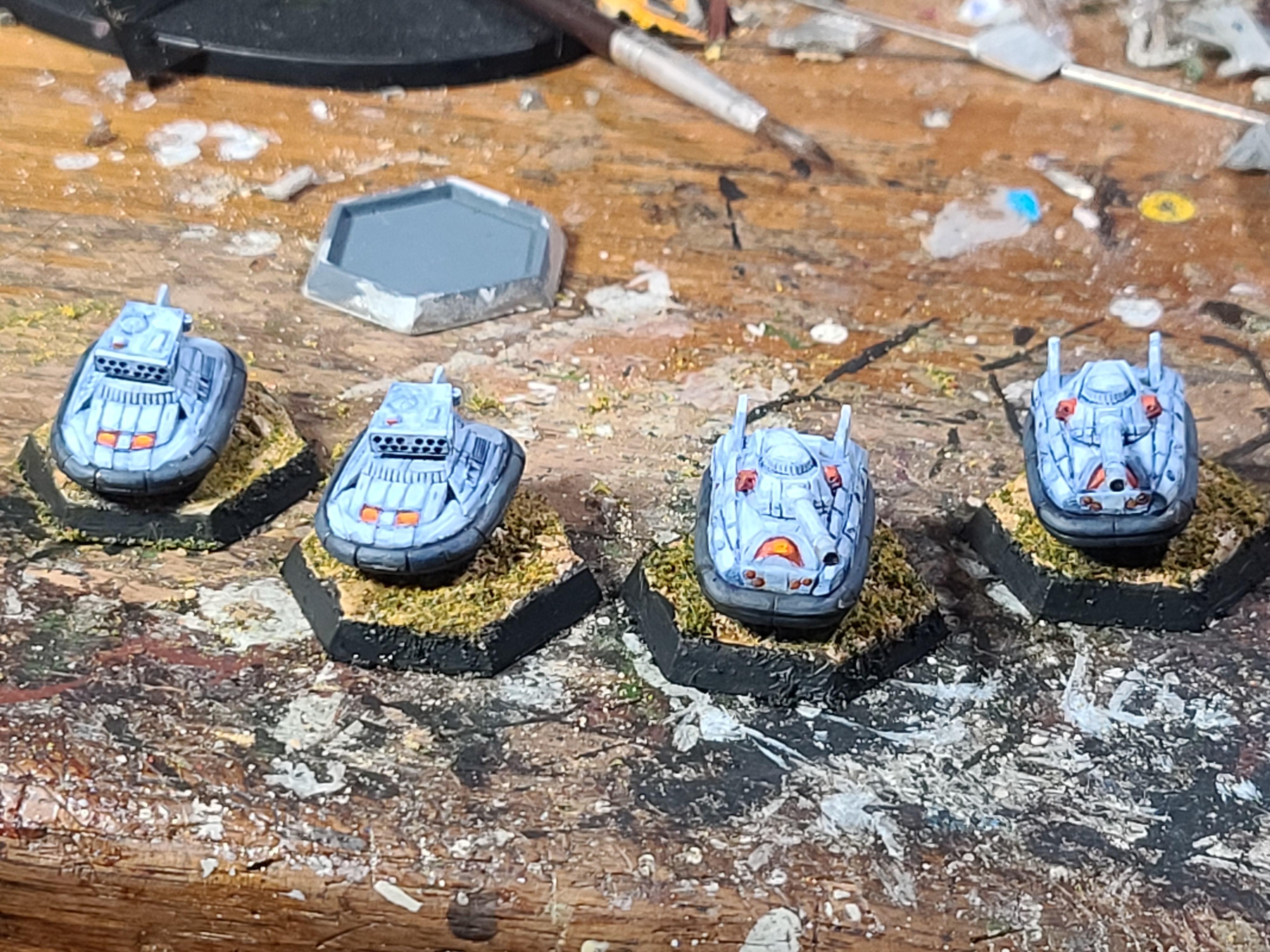 Battletech, Hex Base, Hovercraft, Ironwind Metals, Pegasus, Scimitar, Tank