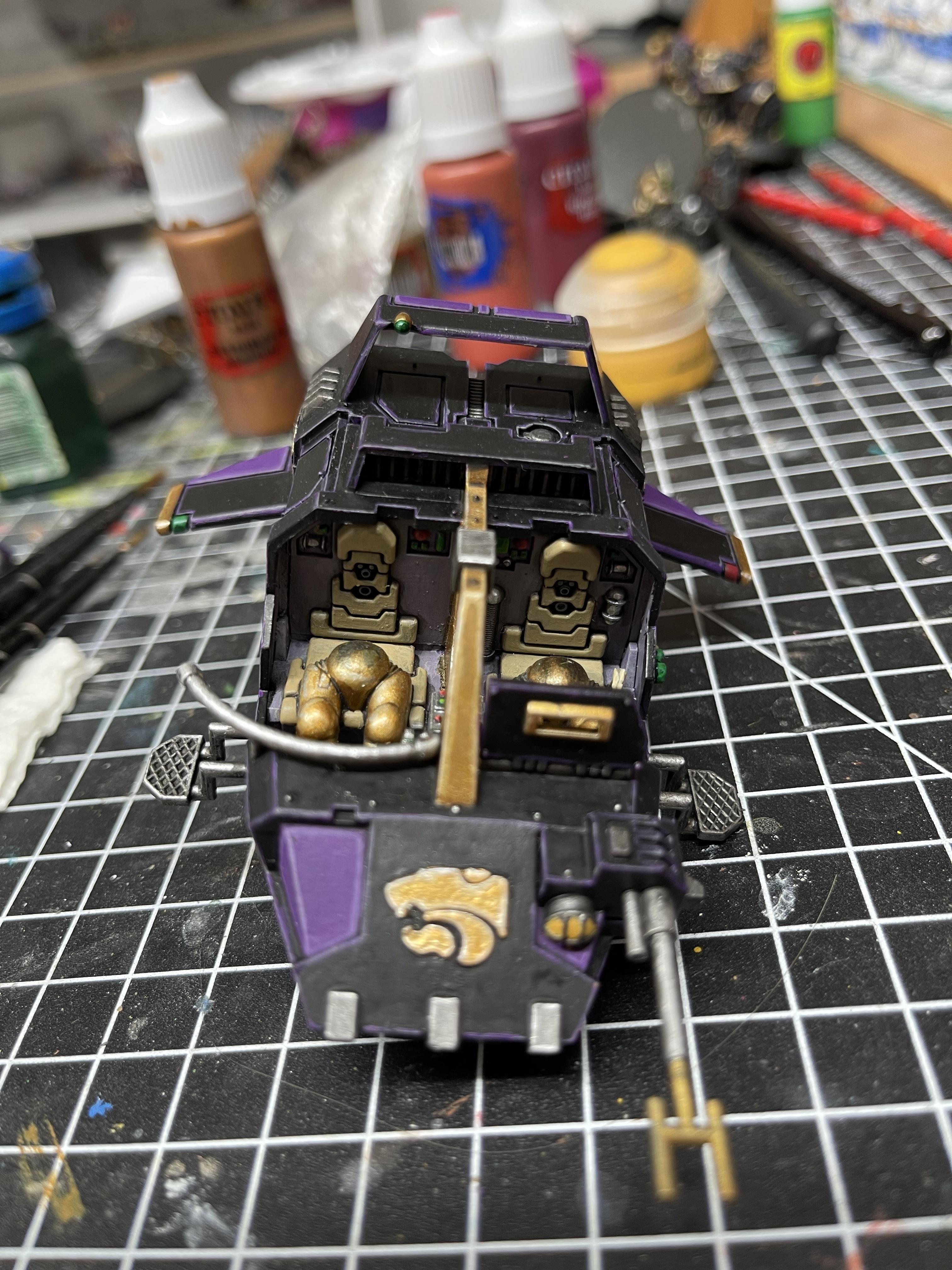 Land Speeder, Space Marines, Void Panthers, Warhammer 40,000, Work In Progress