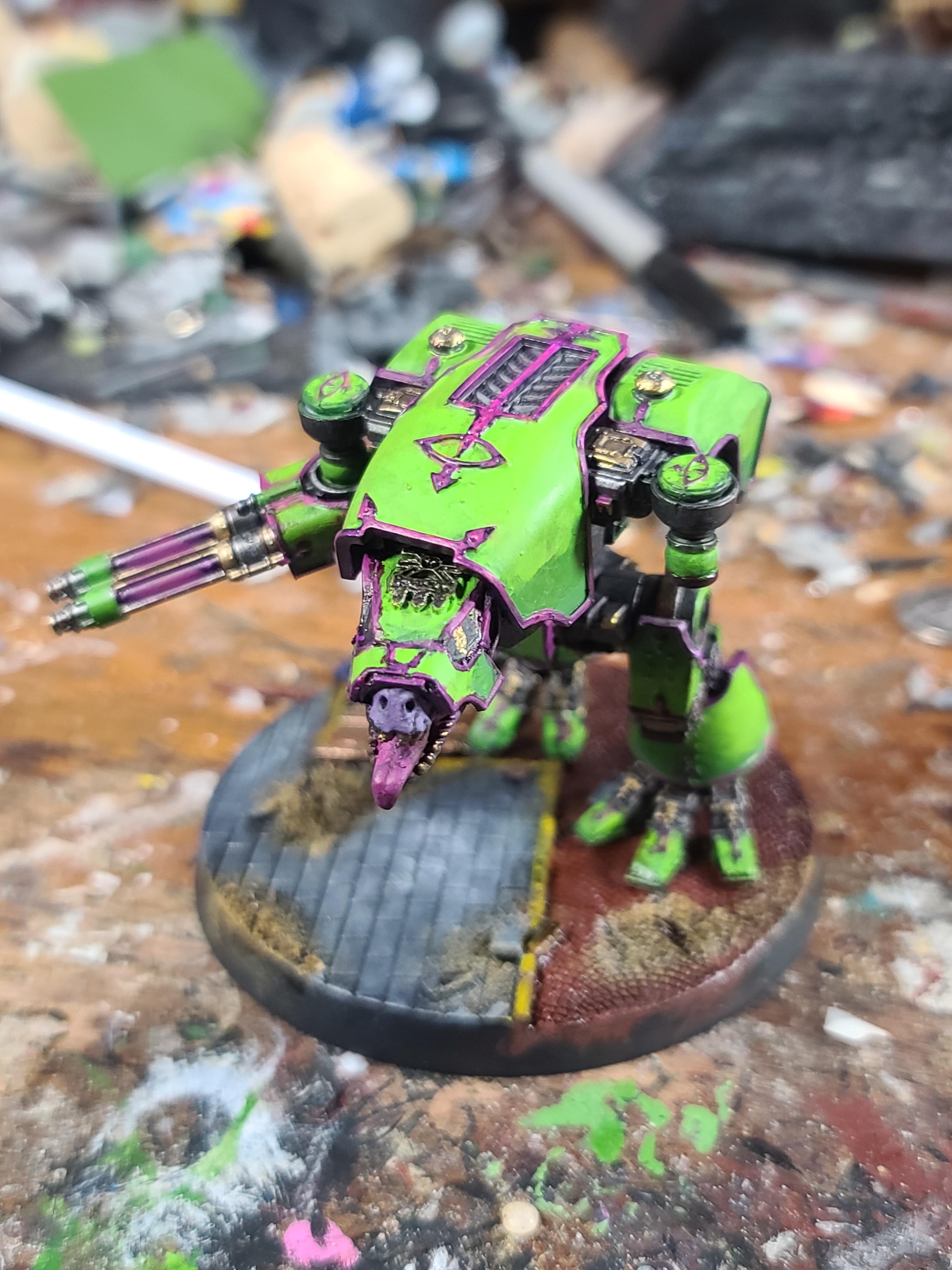 6mm, Adeptus Titanicus, Games Workshop, Titan, Warhammer 40,000, Warhound