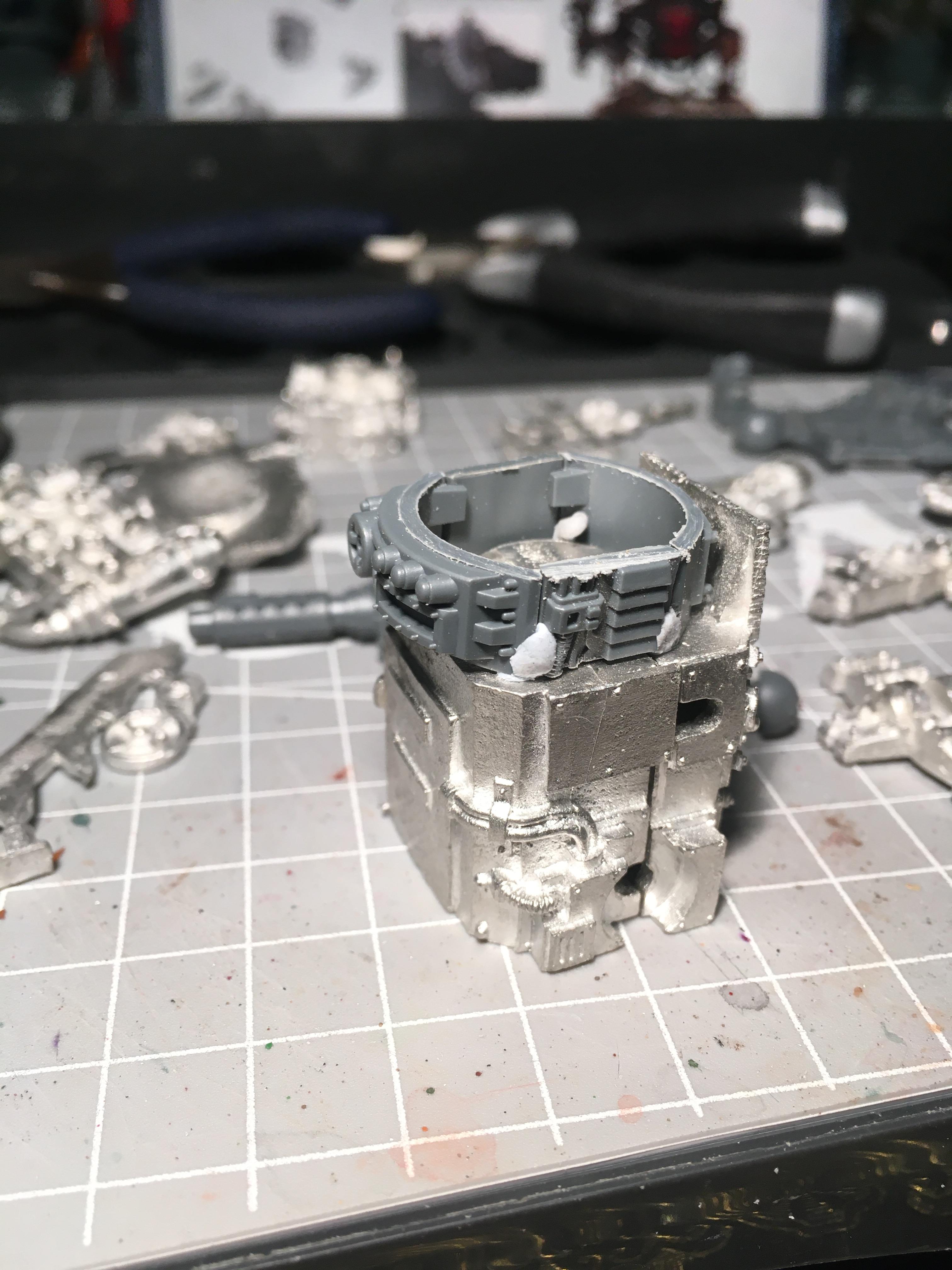 Deff Dread, Orks, Warhammer 40,000, Work In Progress