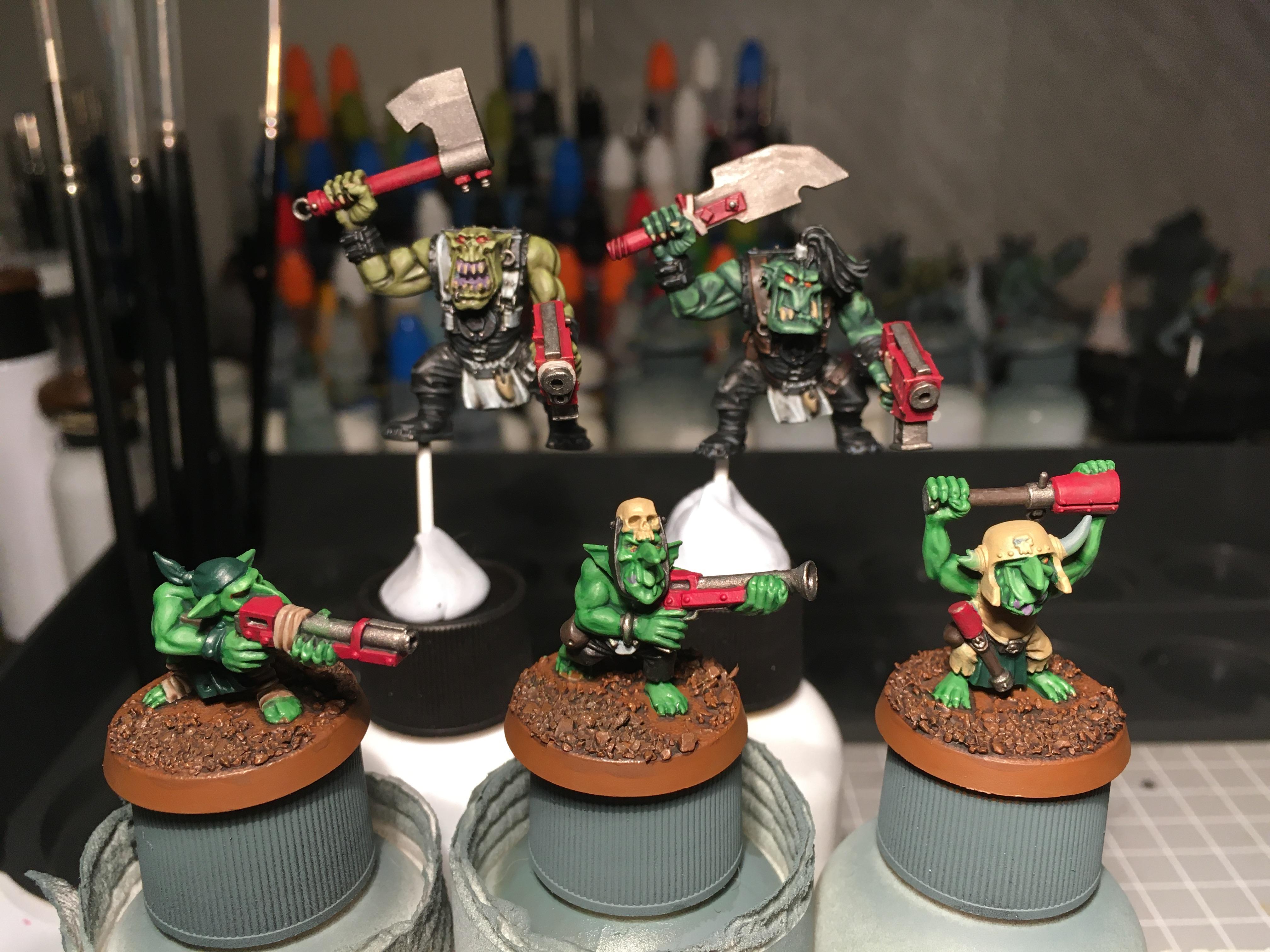 Gretchen, Grots, Orks, Pip, Slugga, Warhammer 40,000