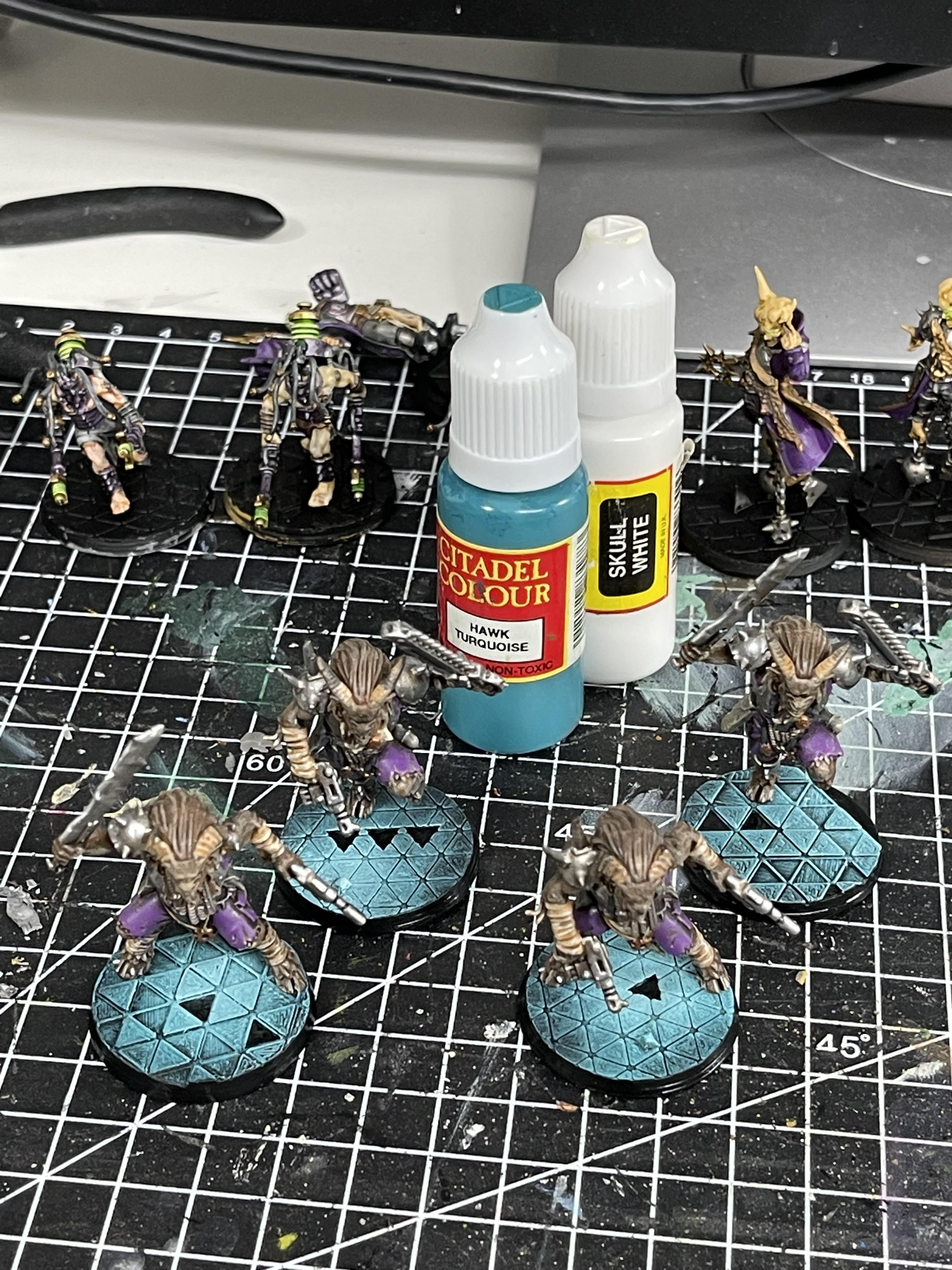 3d Printed Bases, Blackstone Fortress, Chaos Beastmen, Warhammer 40,000, Warhammer Quest