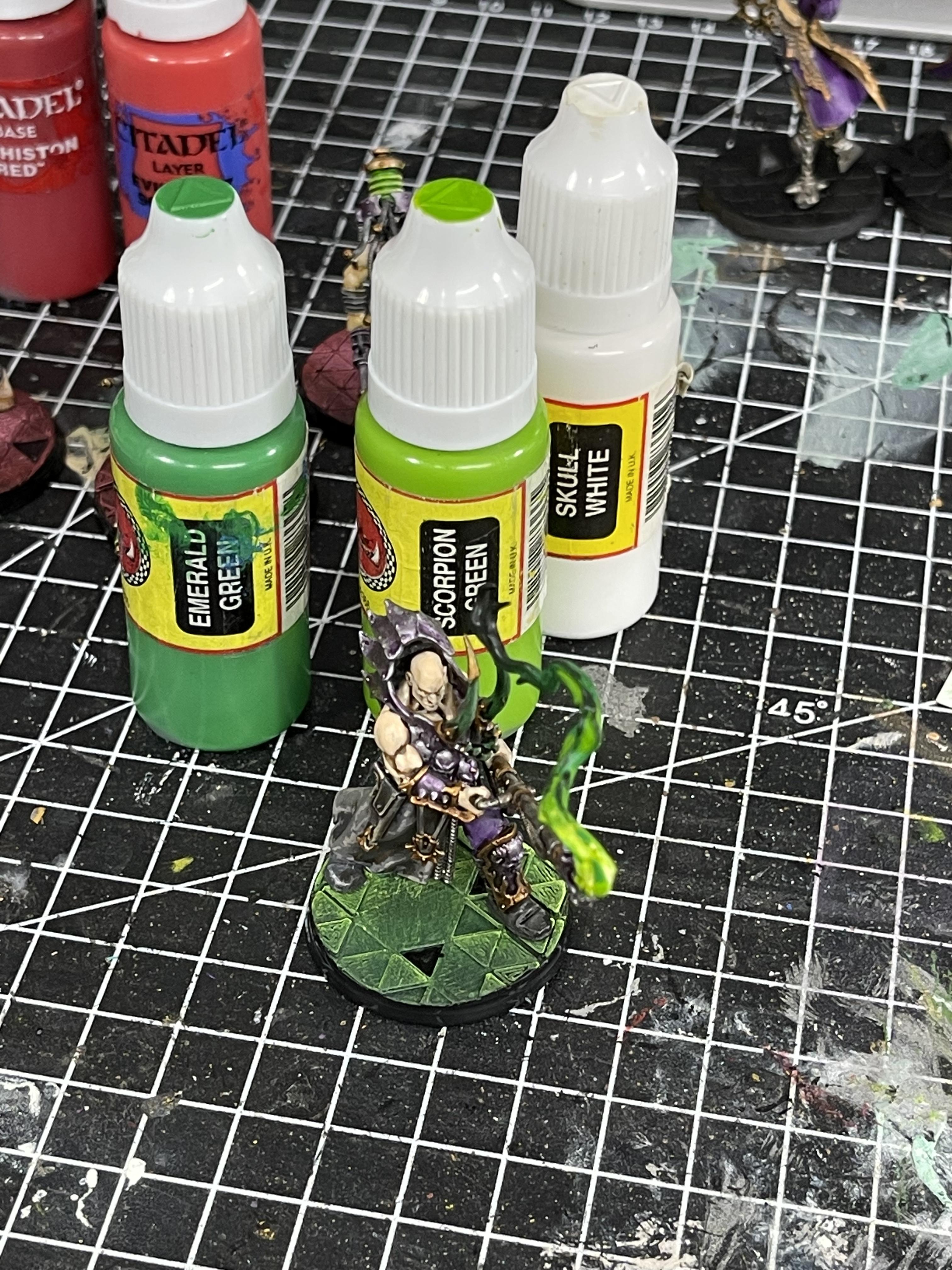3d Printed Bases, Blackstone Fortress, Firebrand Cultist, Warhammer 40,000, Warhammer Quest