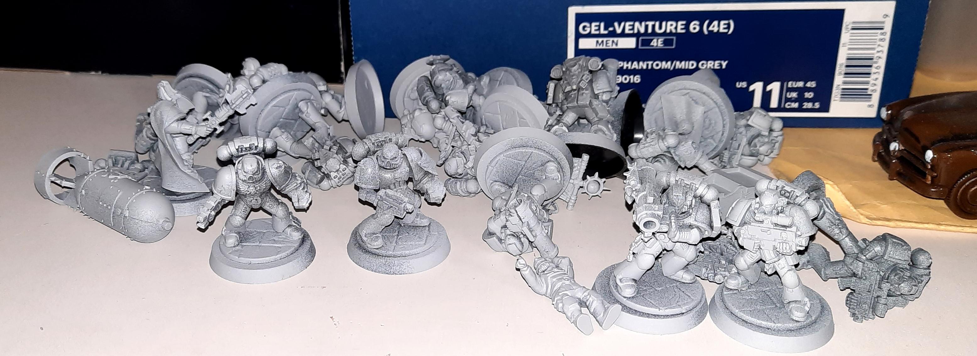 Field Police, Space Marines, Work In Progress