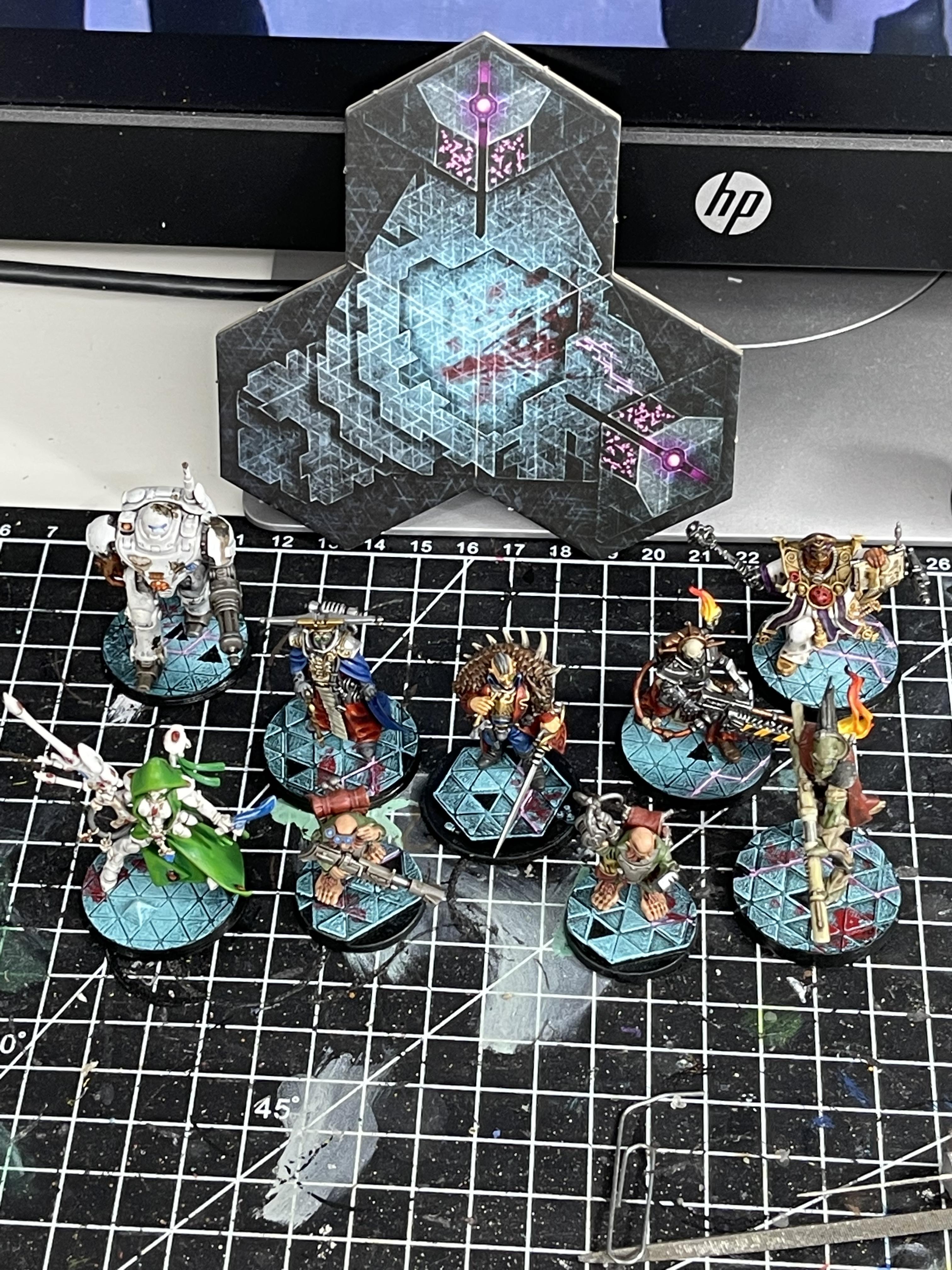 3d Printed Bases, Blackstone Fortress, Explorers, Warhammer 40,000, Warhammer Quest