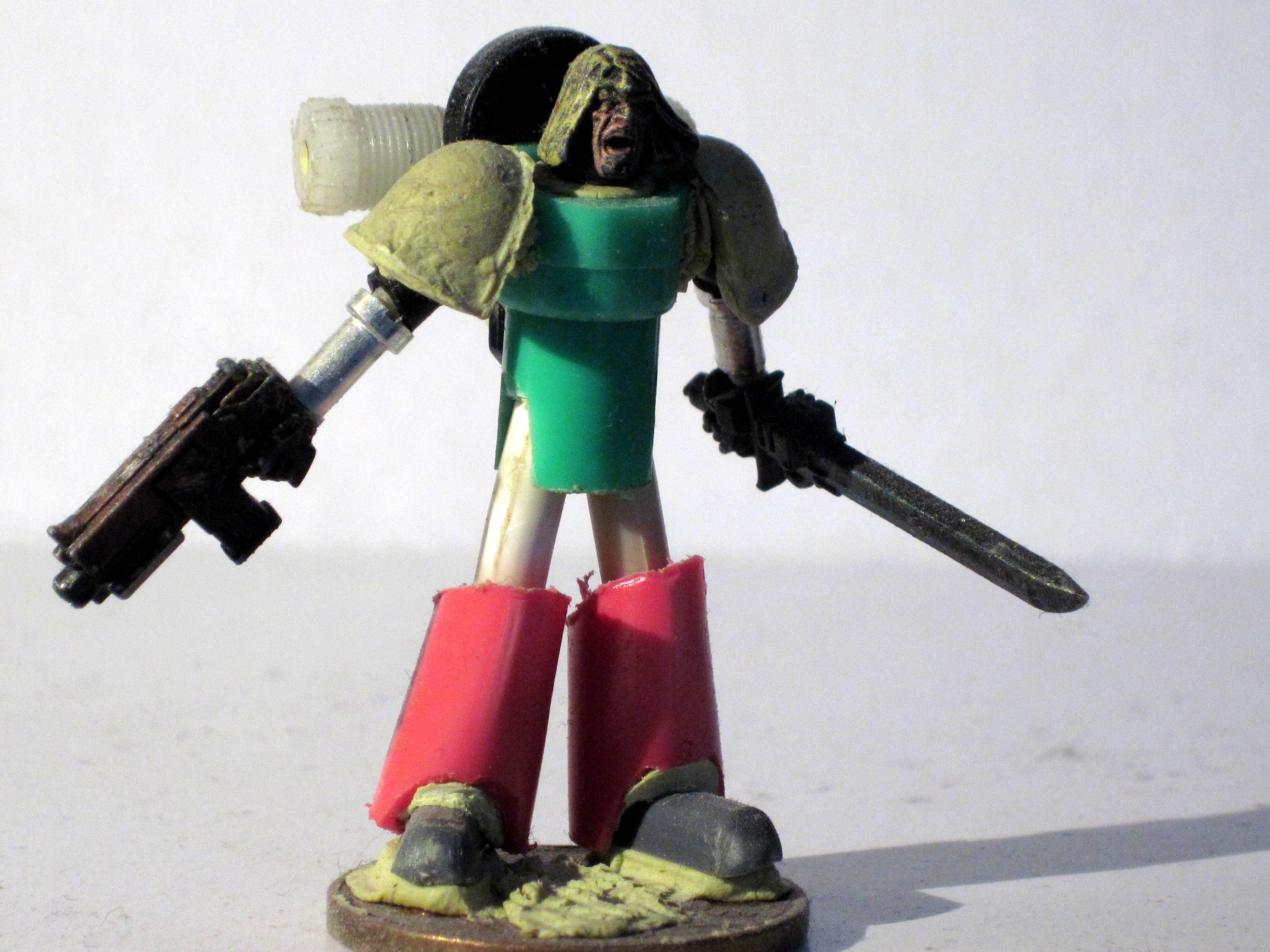 Conversion, Kitbash, Scratch Build, Space Marines, Warhammer 40,000