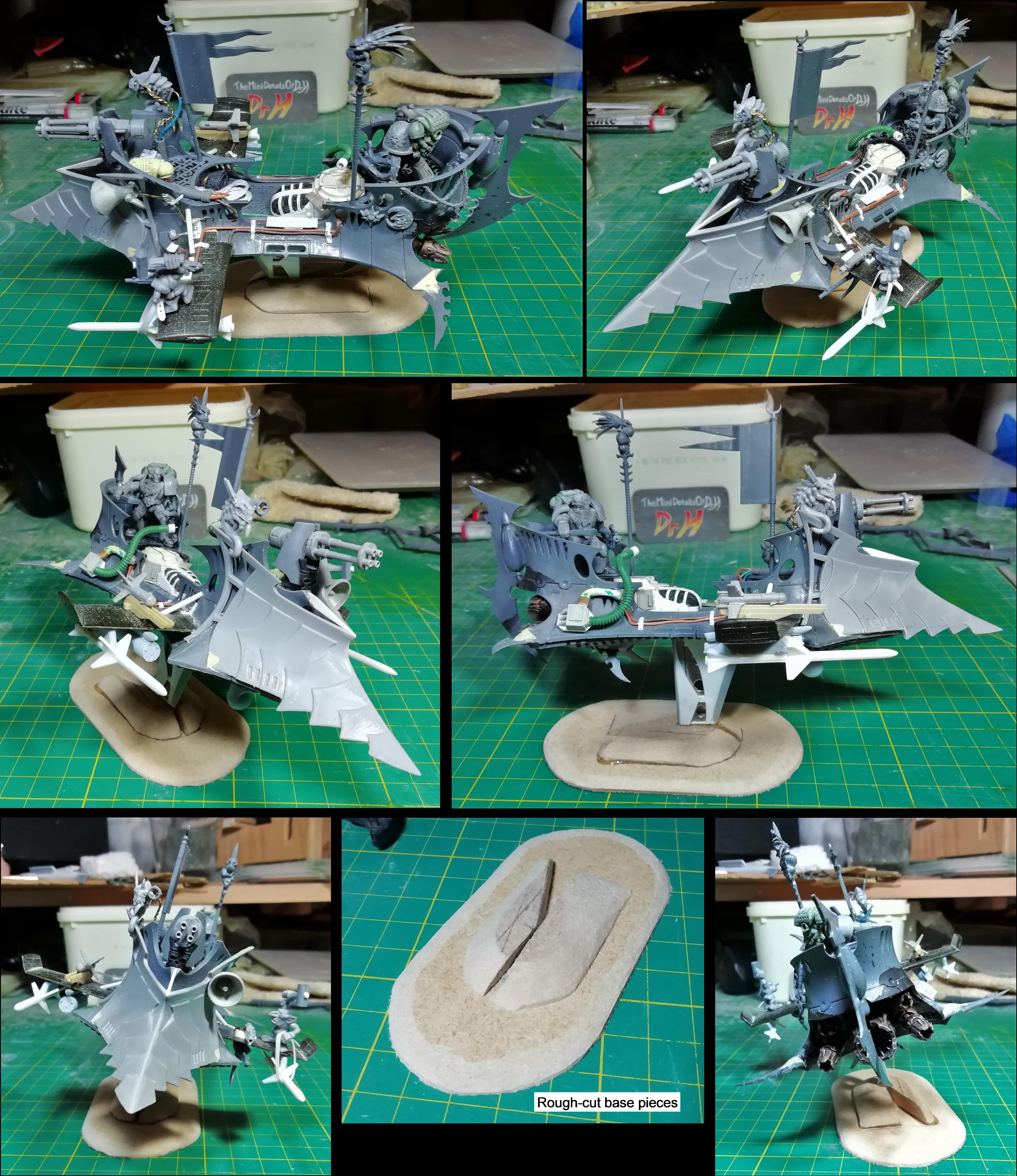 Raider wip 13; attaching to base