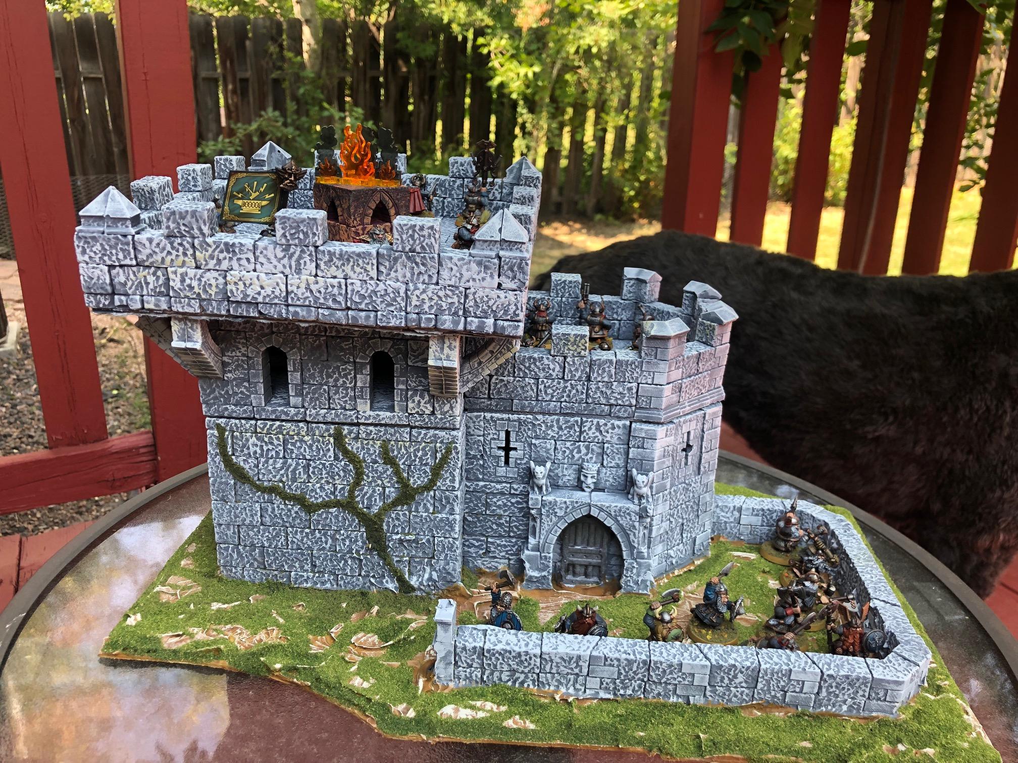 Castle, Fortification, Keep, Stonework