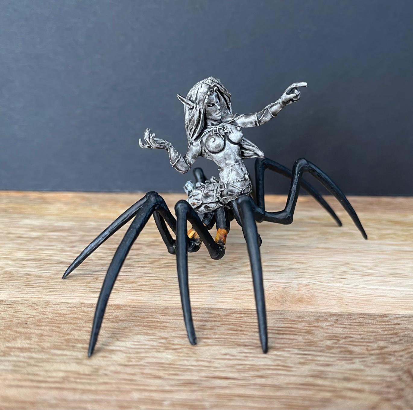 Shaerileth, Spider Demoness, Work In Progress