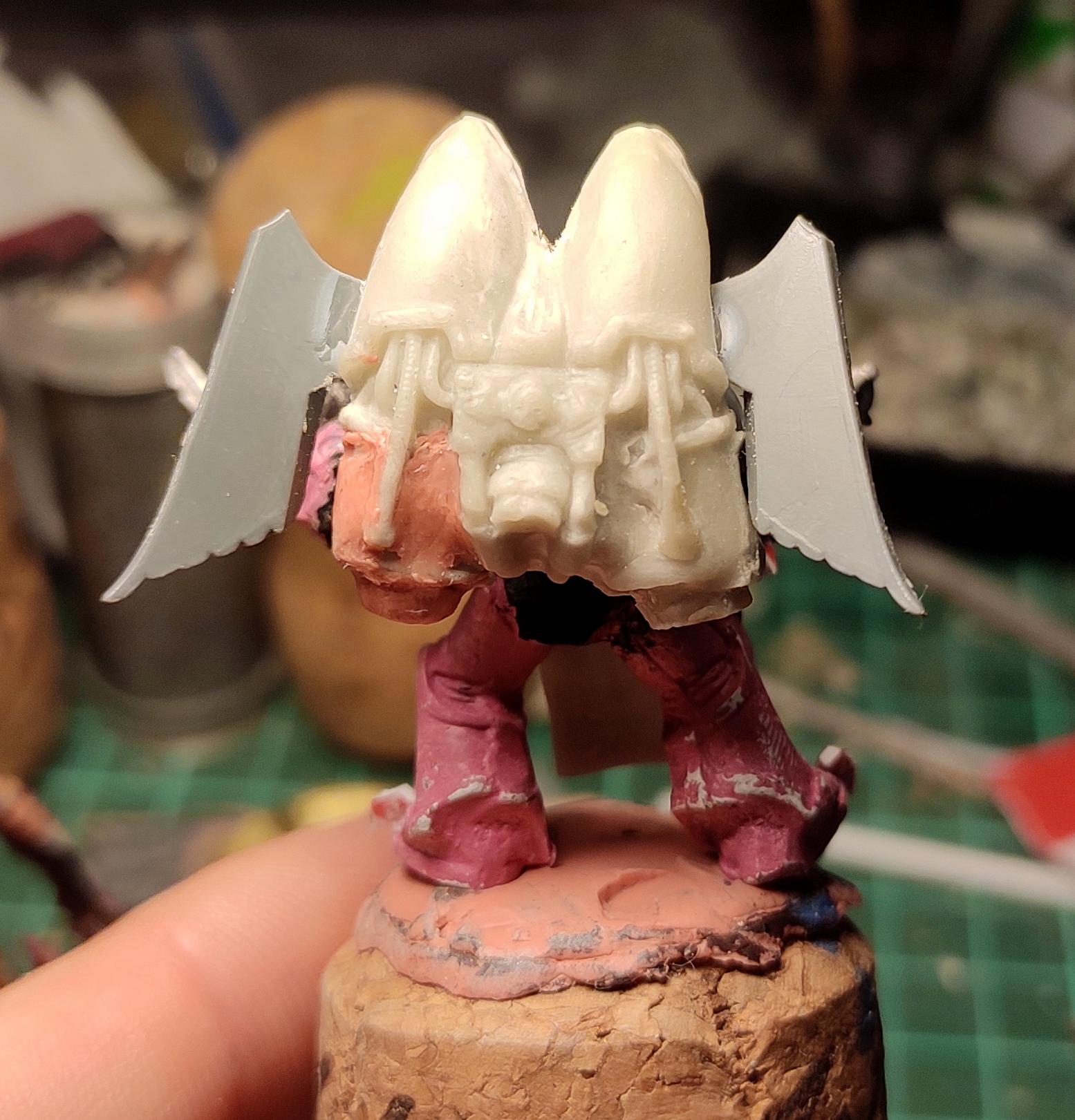 Casting, Chaos, Chaos Space Marines, Conversion, Emperor's Children, Fast Attack, Heresy, Heretic Astartes, Kitbash, Lightning Claw, Perfection Or Death, Putty, Raptors, Slaanesh, Traitor Legions, Warhammer 40,000, Work In Progress