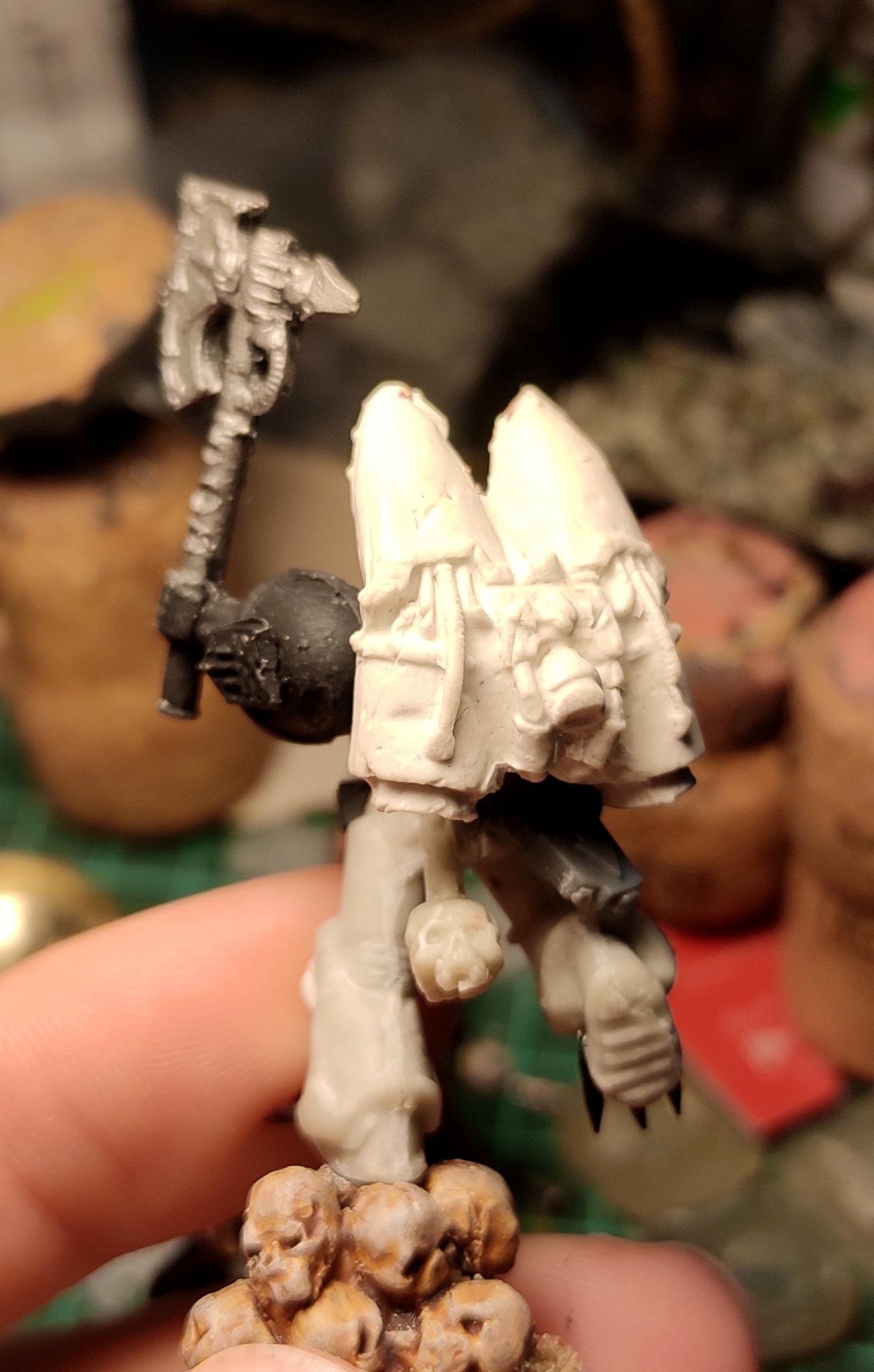 Aspiring Champion, Berserk, Berserkers, Berzerk, Berzerker, Blood For The Blood God, Casting, Chain Axe, Chaos, Chaos Space Marines, Conversion, Heresy, Heretic Astartes, Infantry, Khorne, Kitbash, Putty, Raptors, Skulls For Skull Throne, Traitor Legions, Warhammer 40,000, Work In Progress, World Eaters