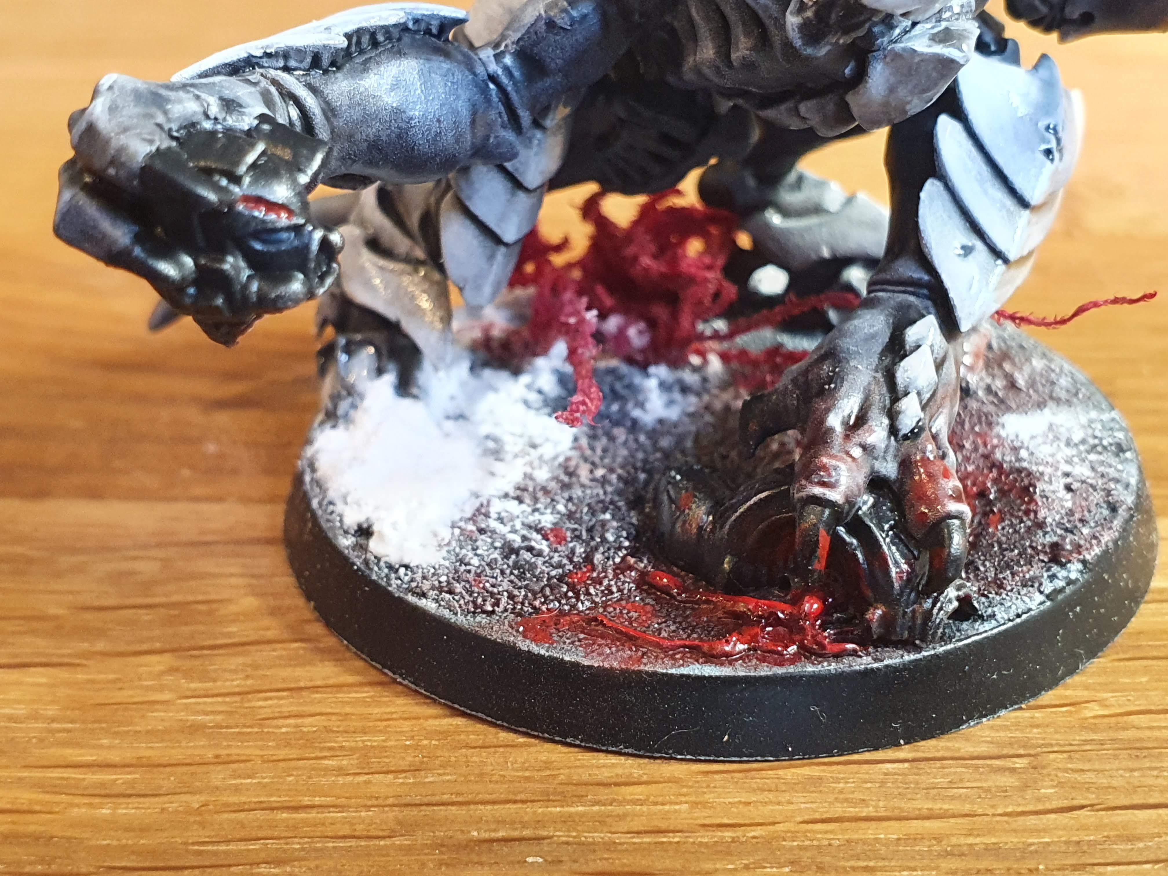 Black, Hive Guard, Red, Typhon, Tyranids, Tyrant Guard, White