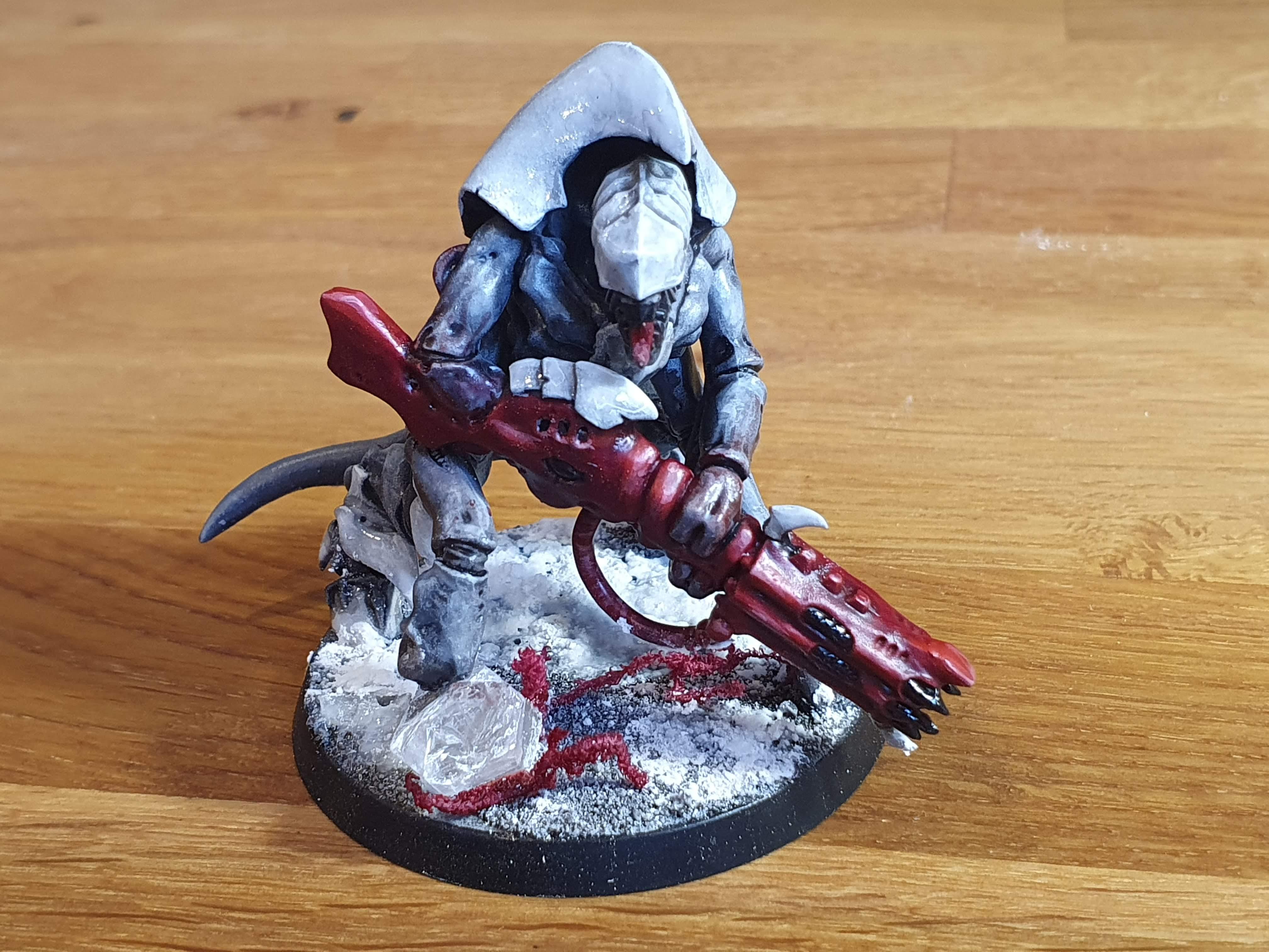 Black, Hive Guard, Red, Typhon, Tyranids, Tyrant Guard, White