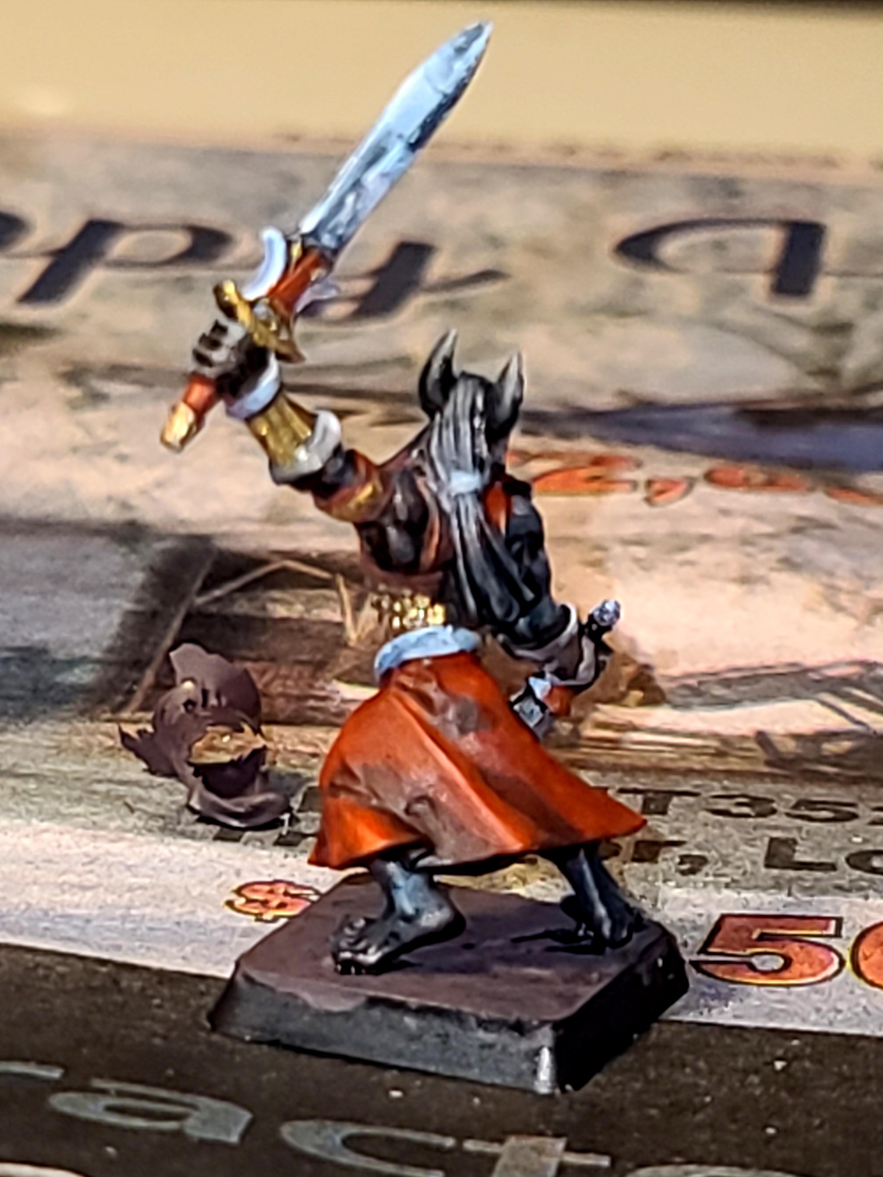 Anubi, Crocodile Games, Hero, Metallics, Non-Metallic Metal, Wargods Of Aegyptus