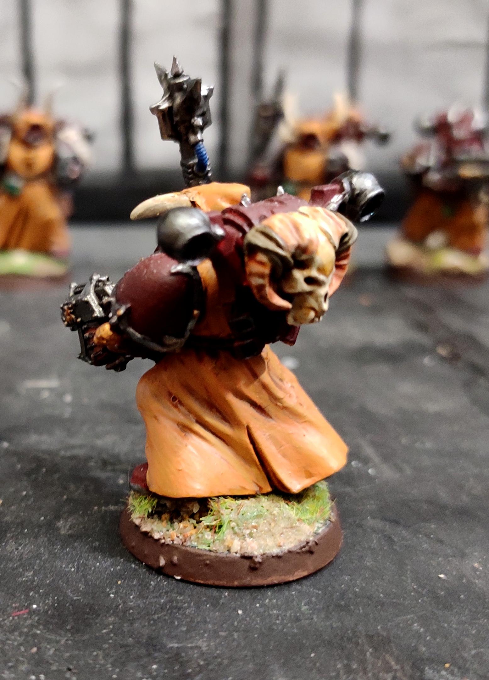 Chaos, Chaos Space Marines, Chosen, Cloak, Conversion, Heresy, Heretic Astartes, Infantry, Kitbash, Power Mace, Regiment, Traitor Legions, Warhammer 40,000, Word Bearers