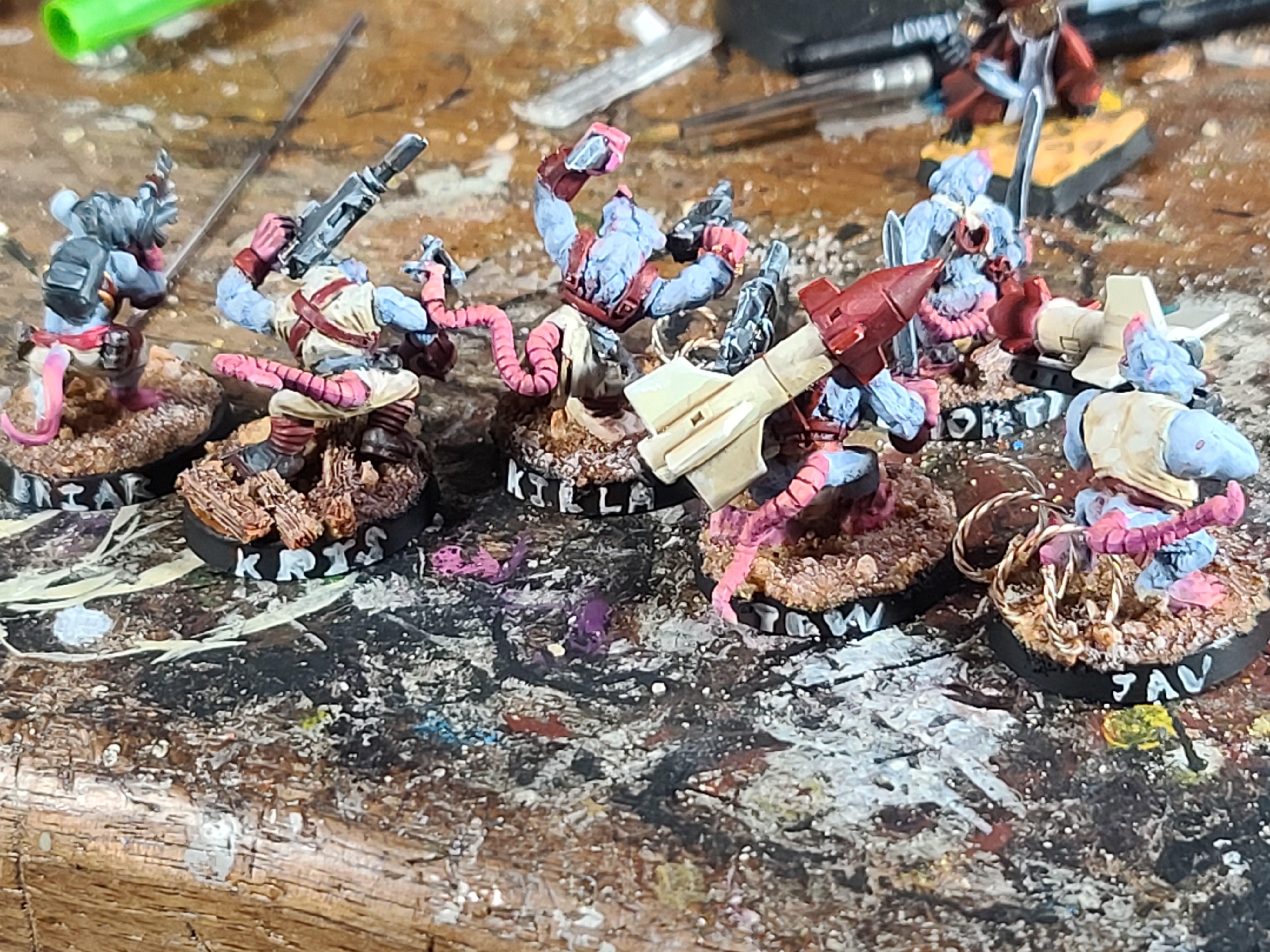 Games Workshop, Heavy Weapons Team, Imperial Guard, Missile, Rat, Ratlings With Gatlings, Warhammer 40,000