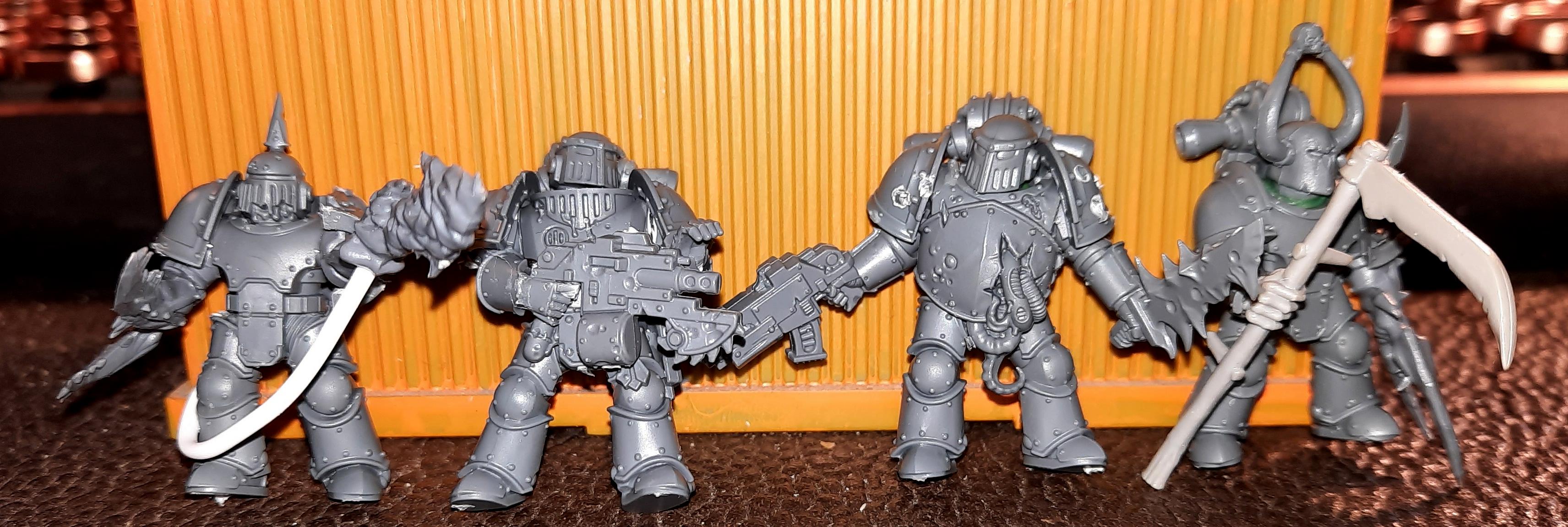 Chaos Space Marines, Death Guard, Mark Iii, Nurgle, Plague Marines, Space Marines