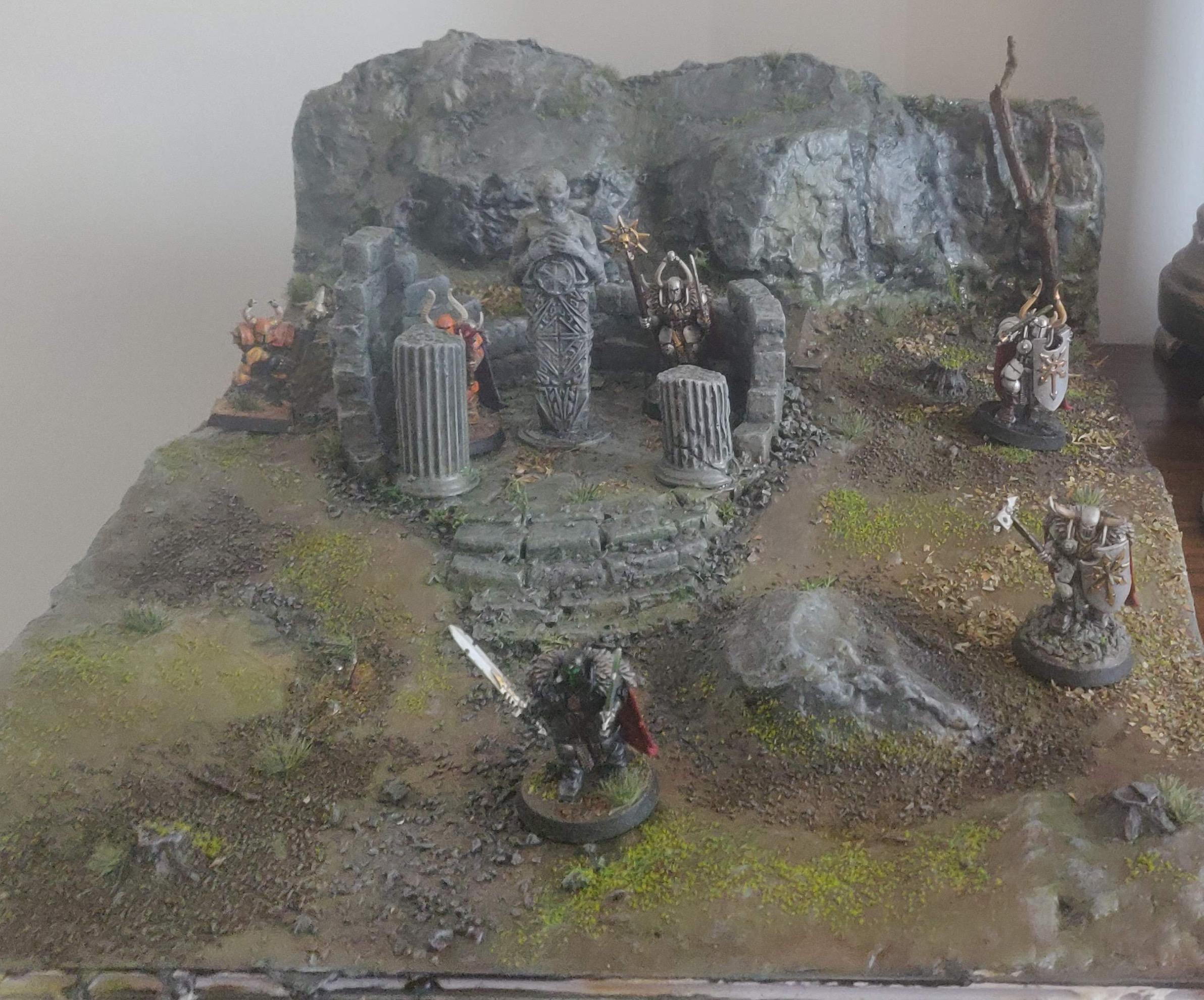 Decaying shrine