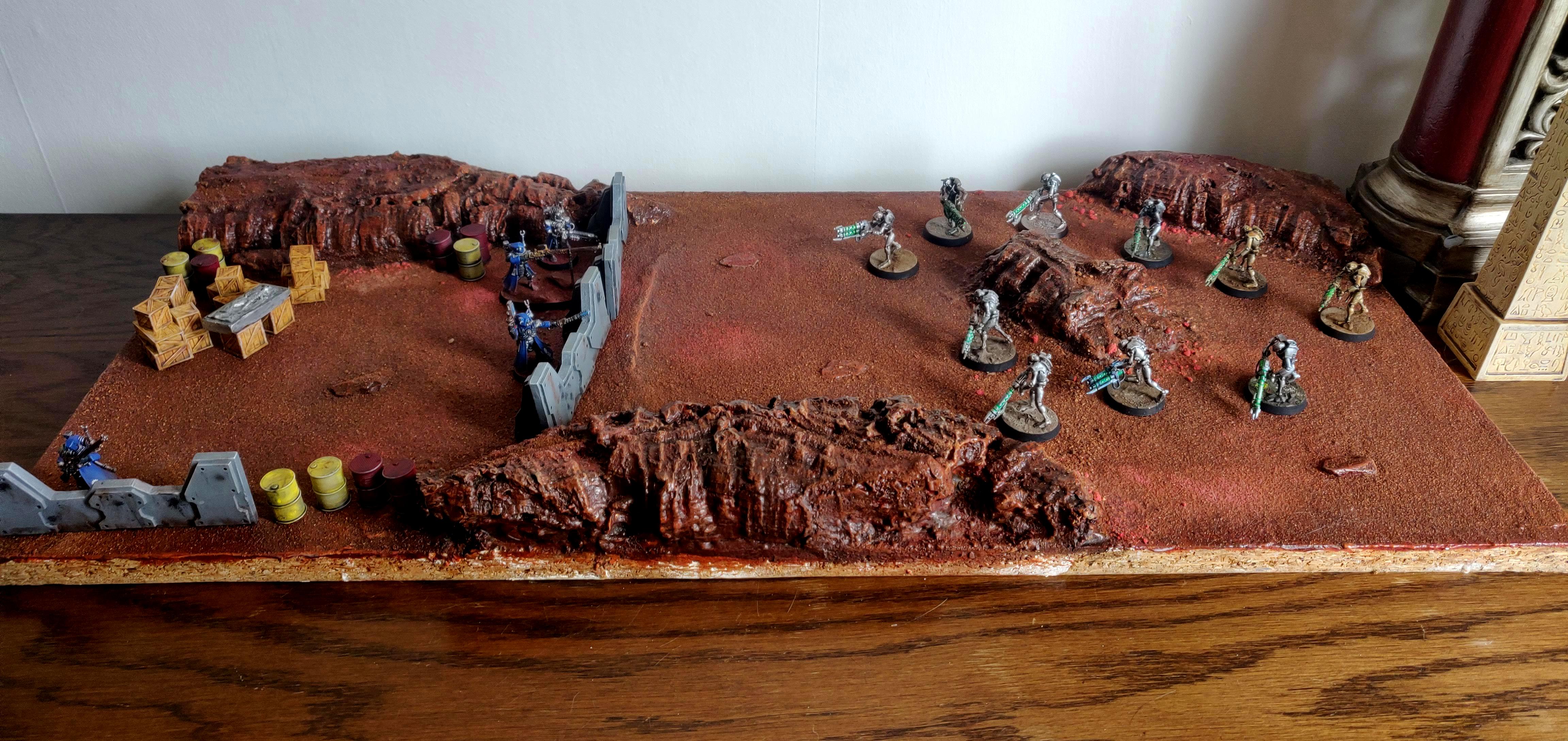Martian depot skirmish
