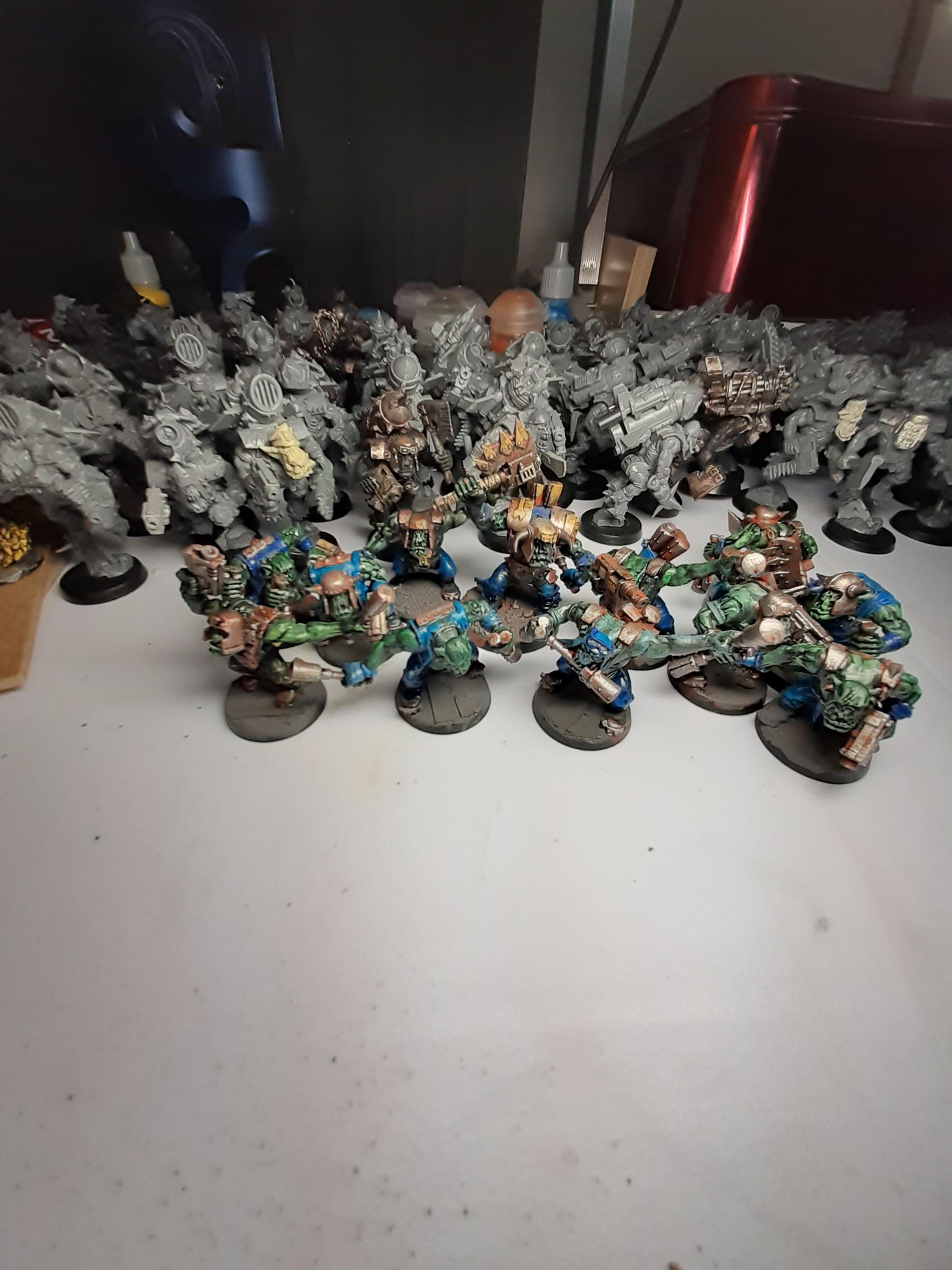Bloo, Mob, Orks, Trukk Boyz, Waaazag, Warhammer 40,000