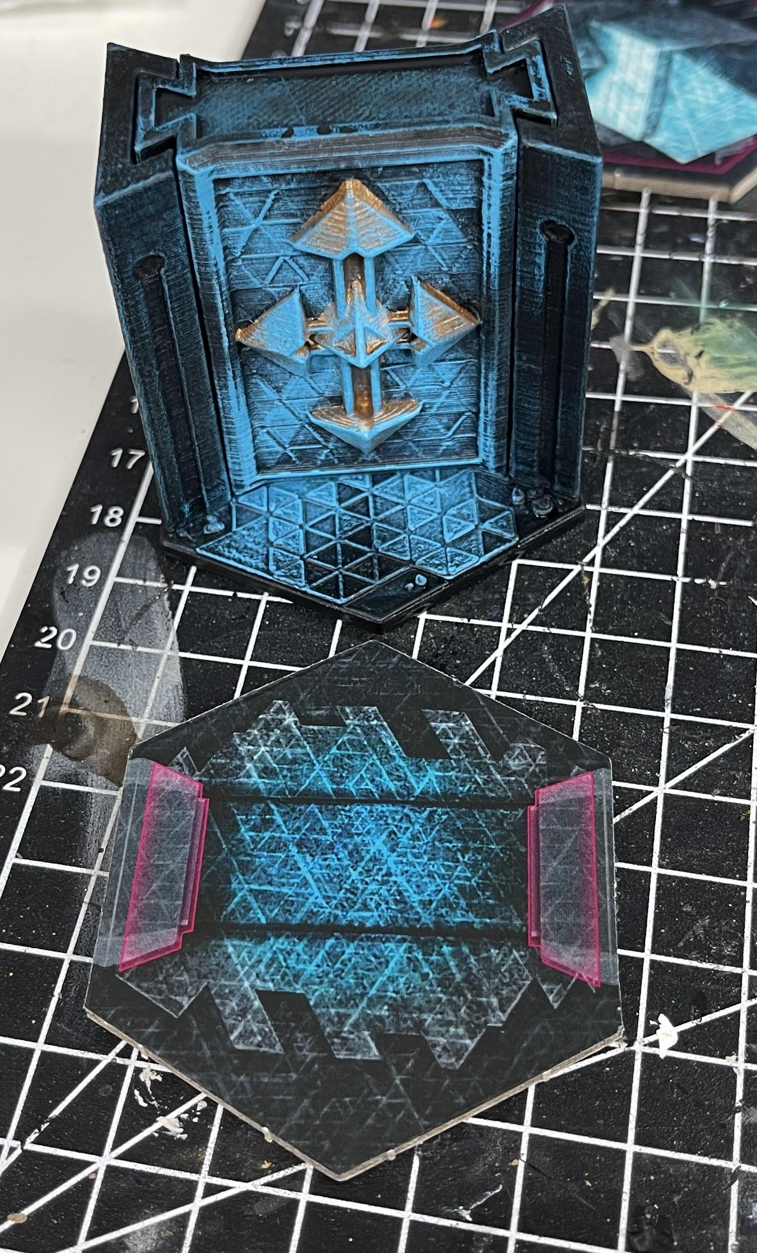 3d Printed, Blackstone Fortress, Dragons Rest, Terrain, Trihex Citadel, Warhammer 40,000, Warhammer Quest