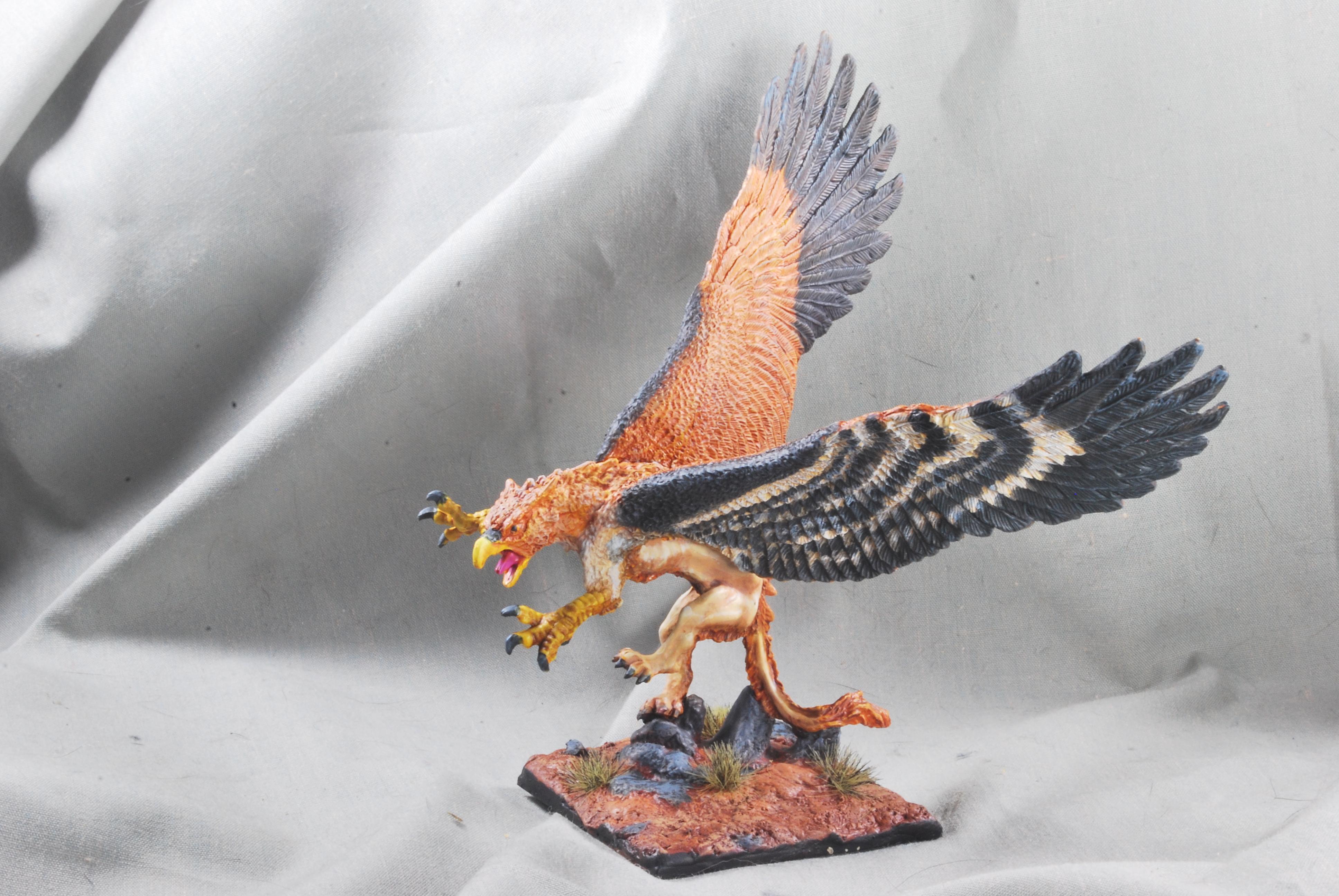 Bones, Bones Black, Dungeons And Dragons, Griffin, Monster, Reaper Miniatures