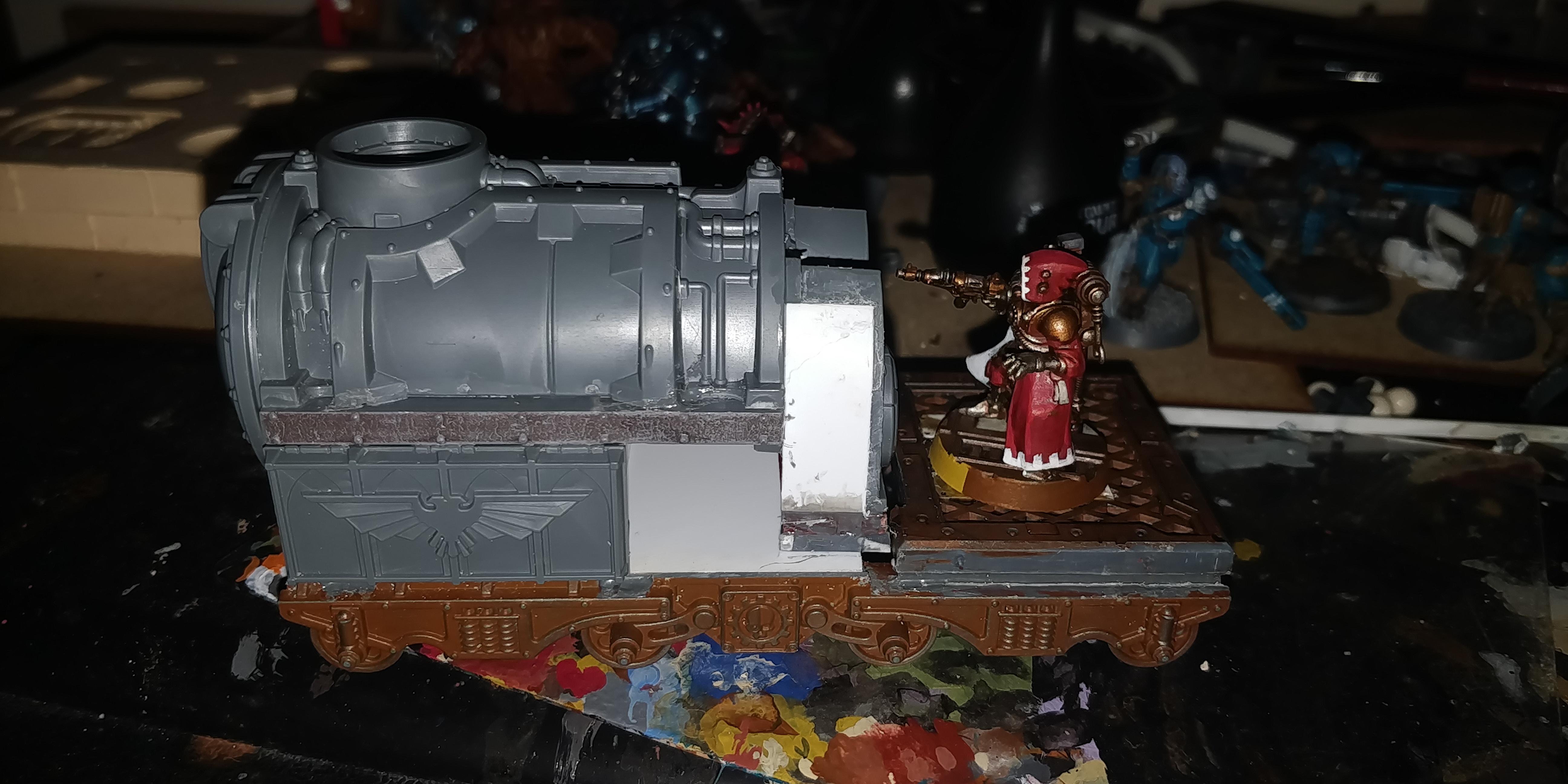 Conversion, Kitbash, Mortalis, N17, Necromunda, Train, Underhive, Work In Progress, Zone, Zone Mortalis