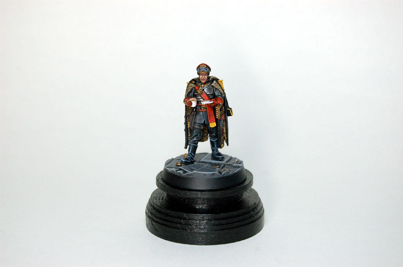 Astra Militarum, Caiphus Cain, Commissar, Guard, Imperial, Urban Base, Warhammer 40,000