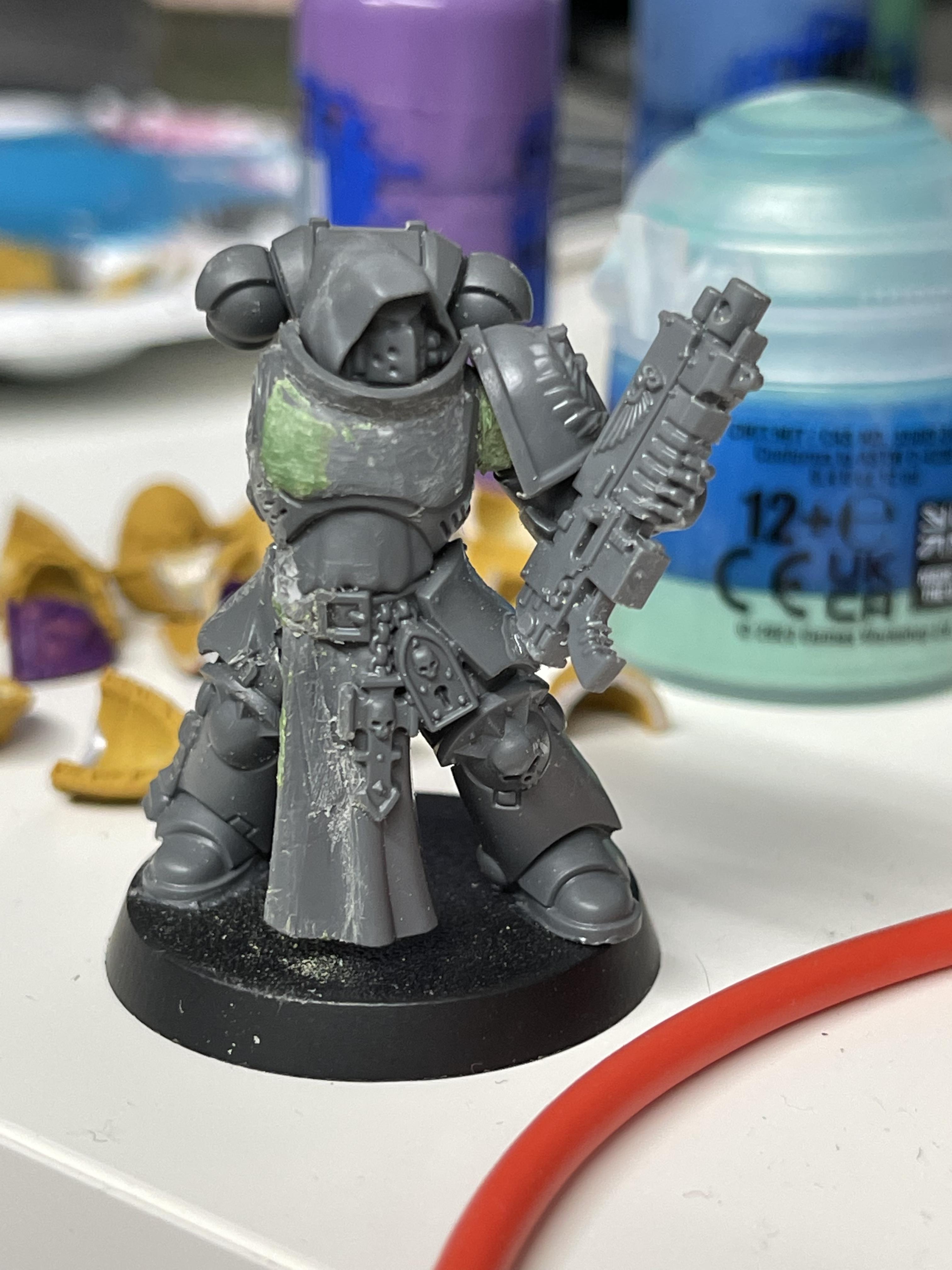 Dark Angels, Indomitus, Primaris, Space Marines, Warhammer 40,000, Work In Progress