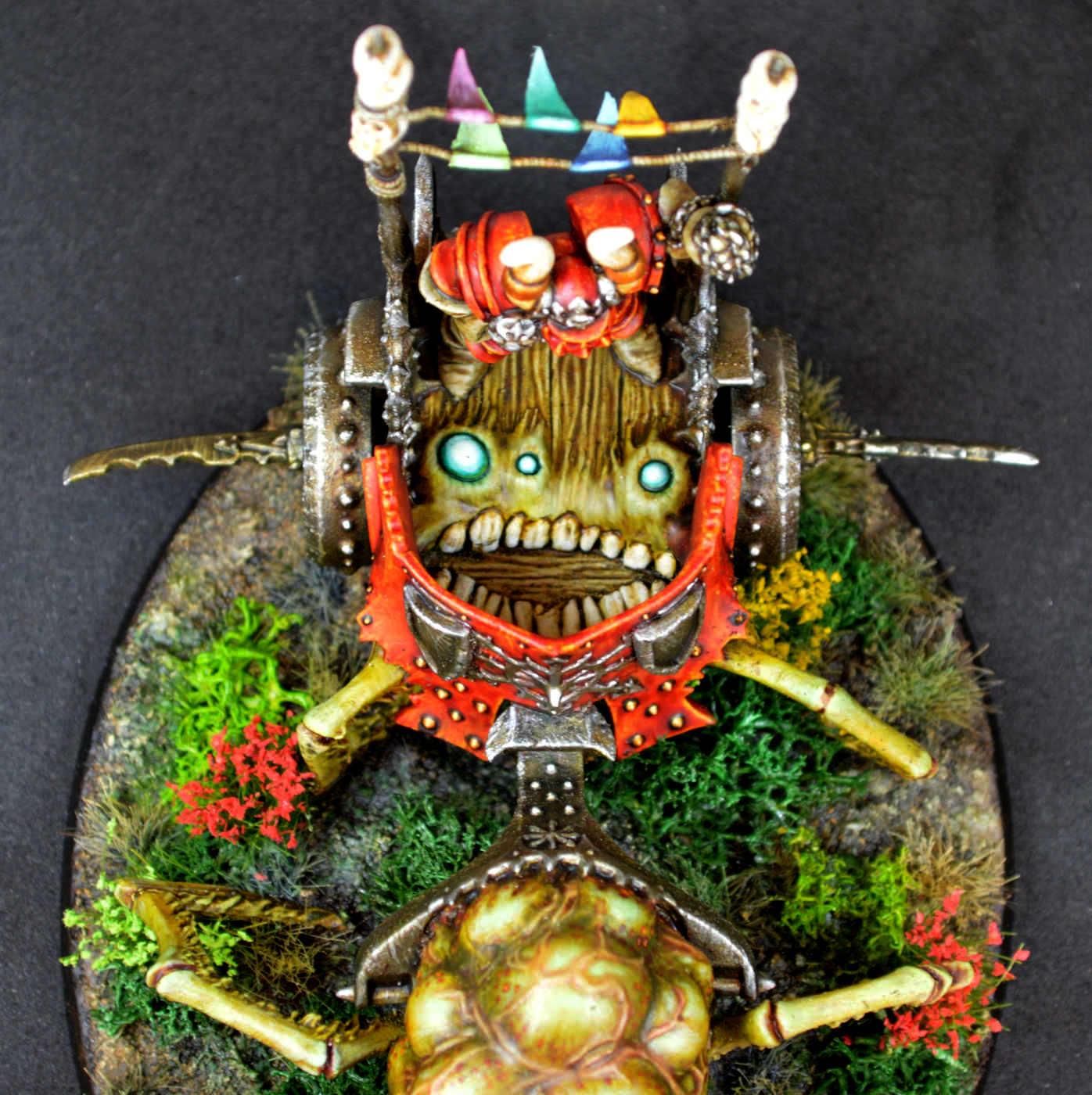 Chaos, Chariot, Conversion, Do-it-yourself, Gorebeast, Kitbash, Oldhammer, Sculpting, Slaves To Darkness, Toybash