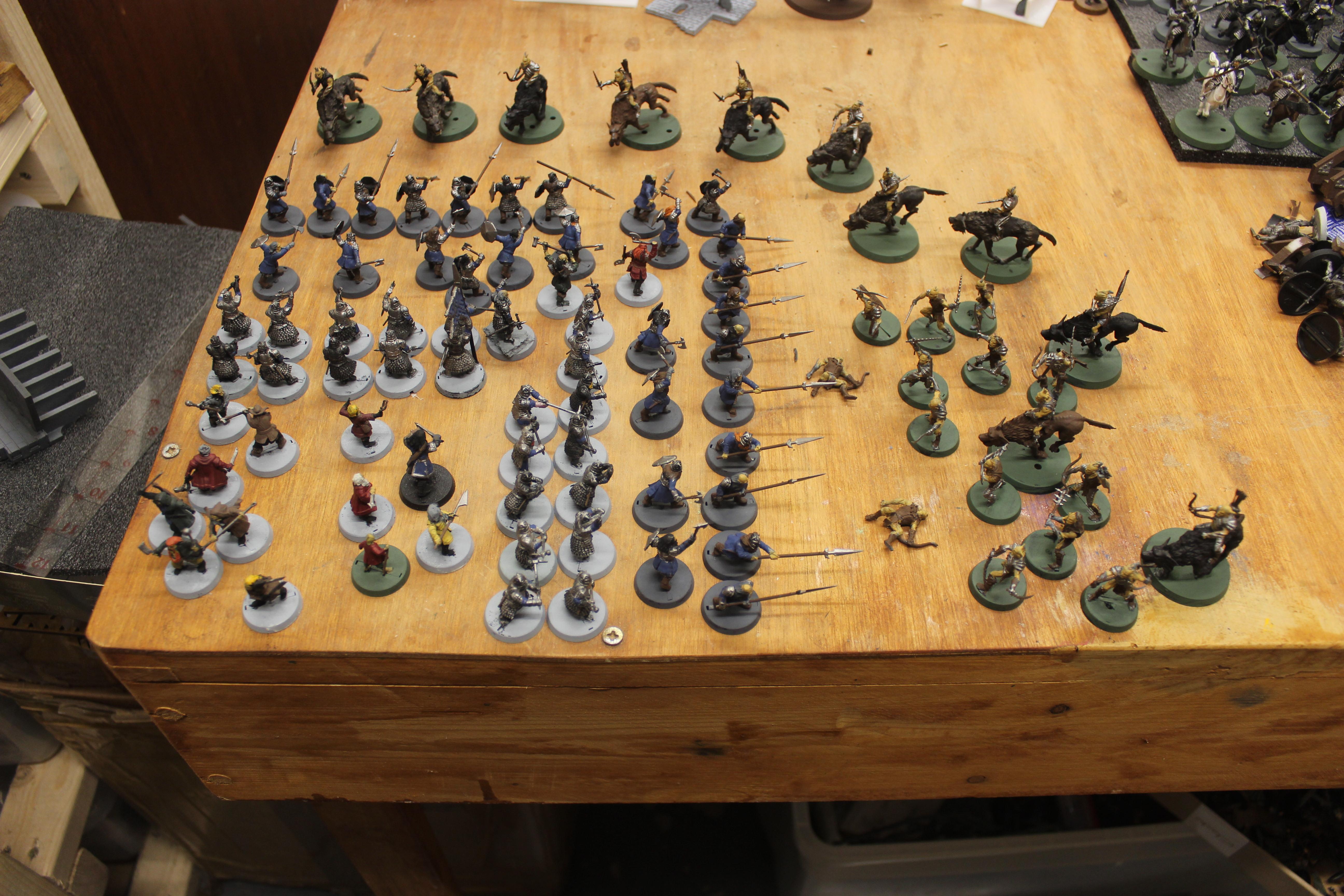 Hobbit, Hopbbit, dwarves vs hunter orc
